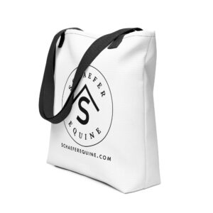 Signature Canvas Tote Bag | Schaefer Equine and Equine Indirect Release®