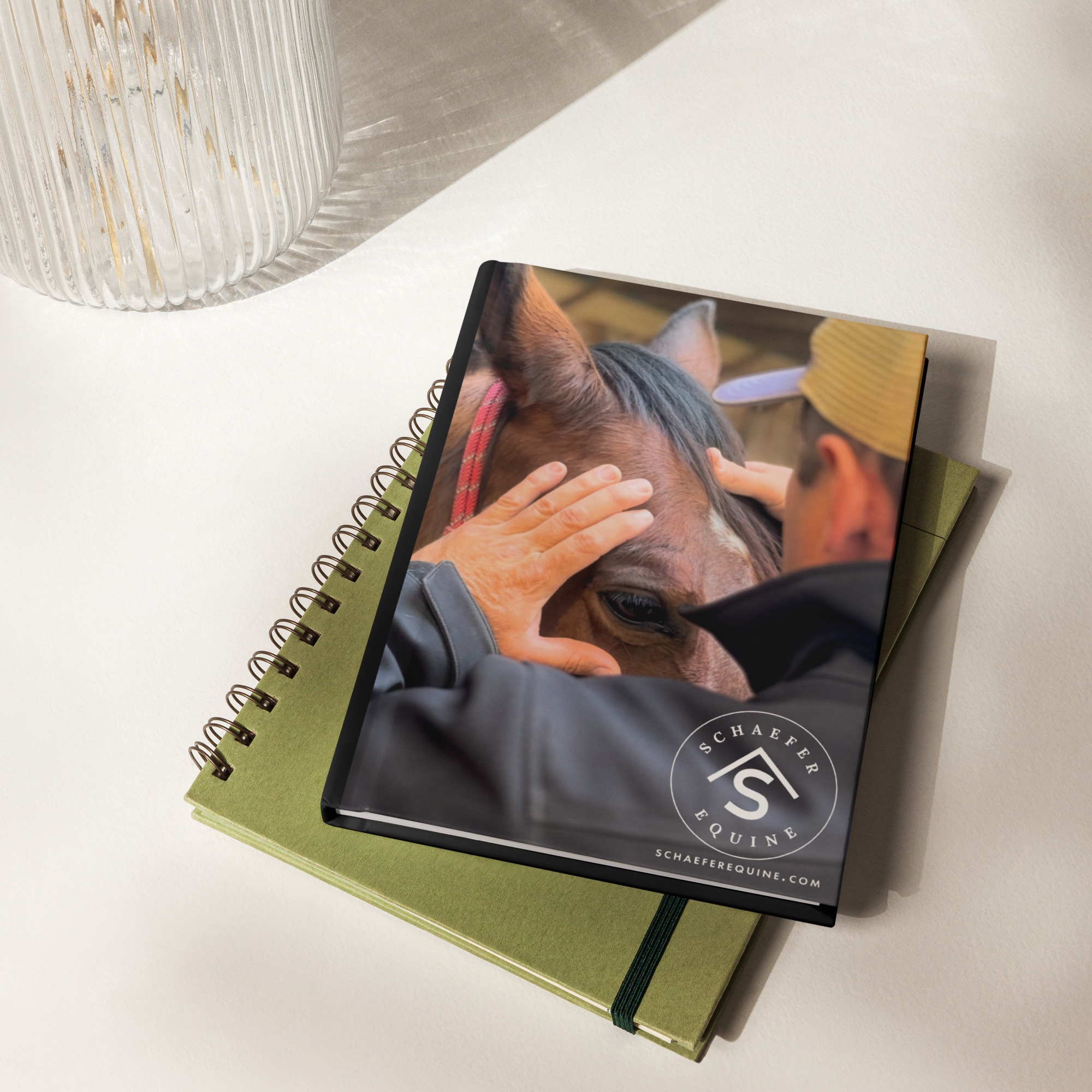 Schaefer Equine and Equine Indirect Release® Hardcover journal matte - Image 2