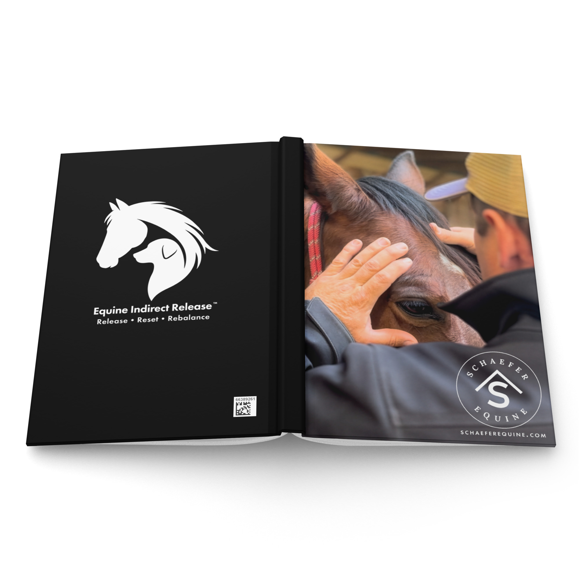 Schaefer Equine and Equine Indirect Release® Hardcover journal matte - Image 3