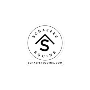 Schaefer Equine Die-Cut Vinyl Deca