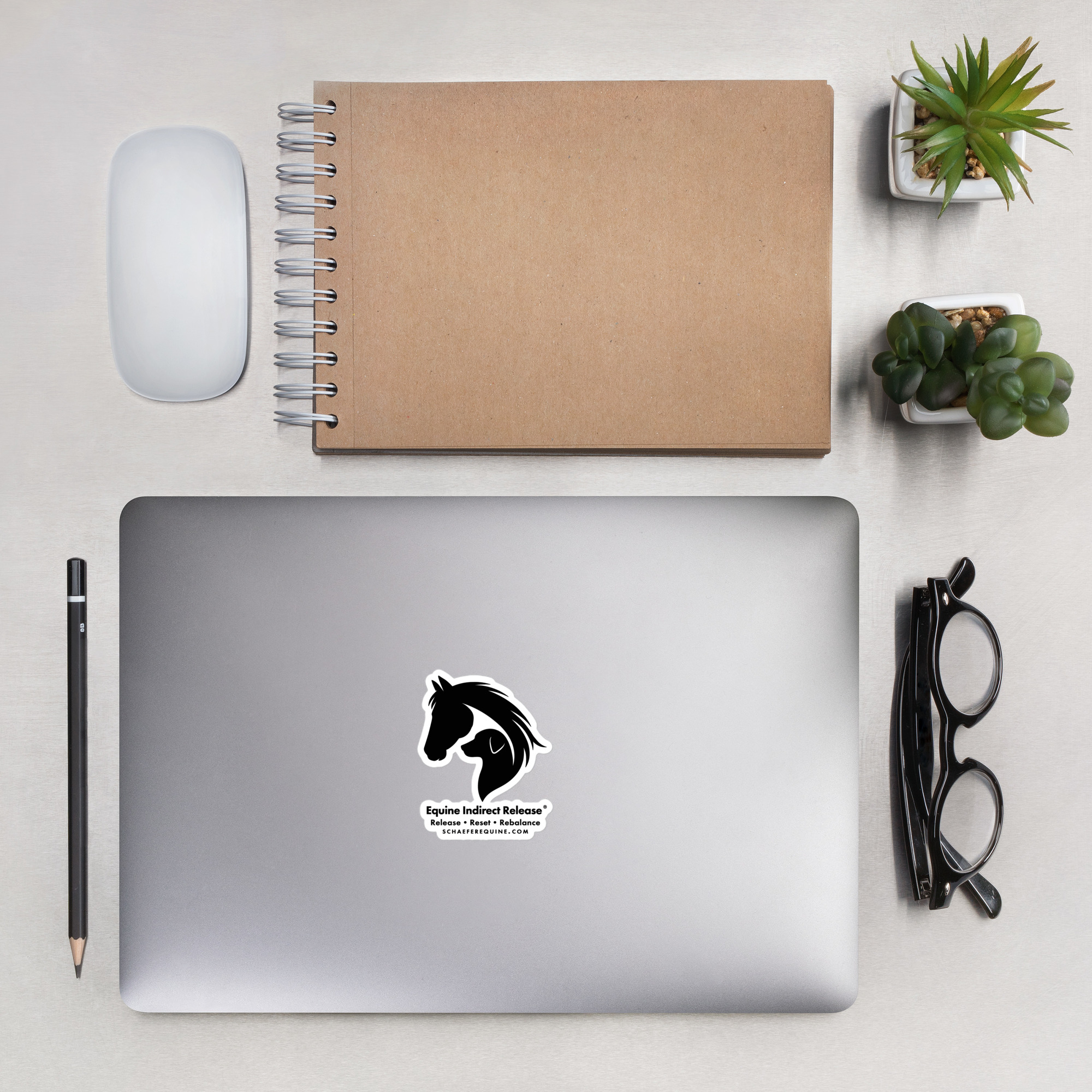 Equine Indirect Release® Die-Cut Vinyl Decal - Image 2