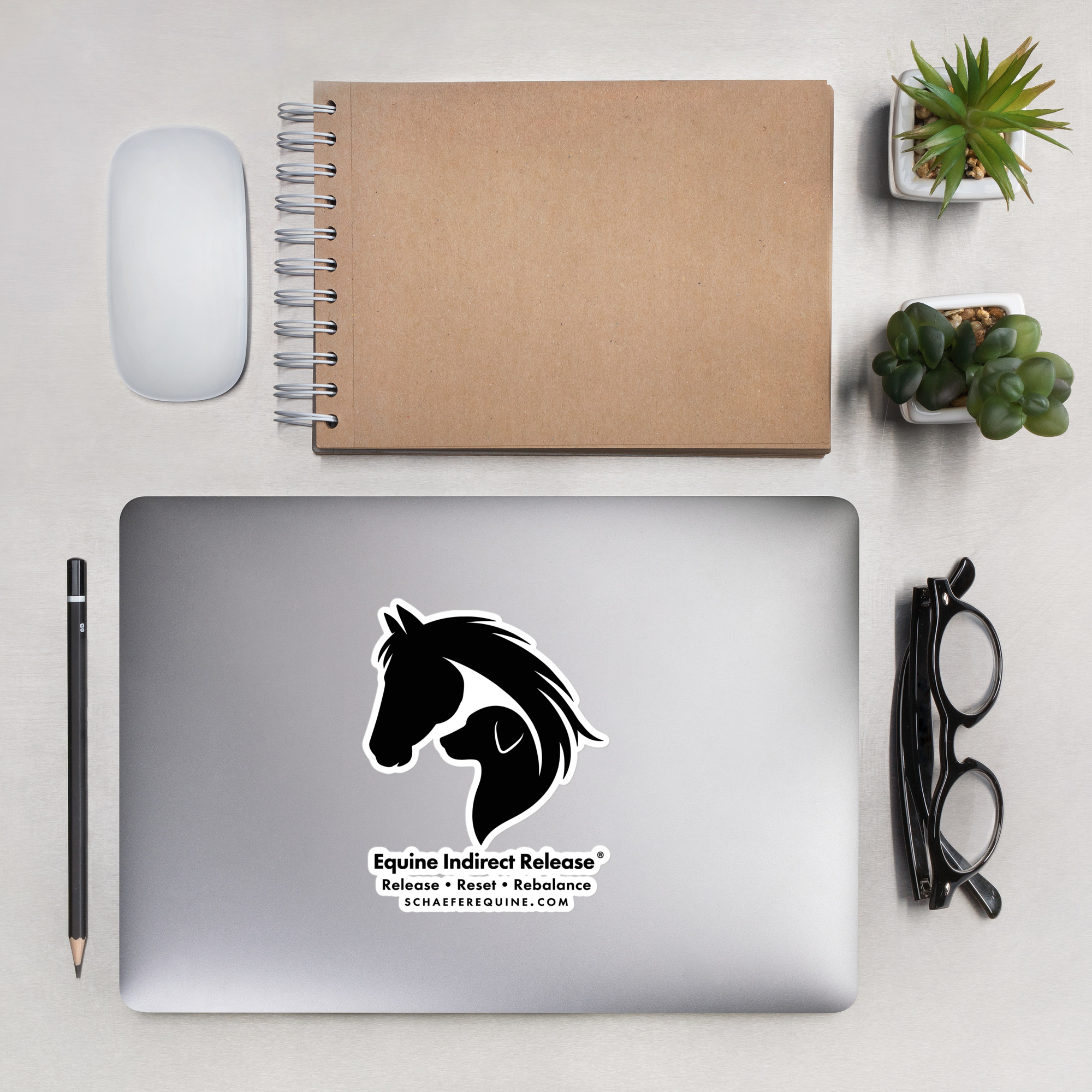 Equine Indirect Release® Die-Cut Vinyl Decal