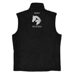 Men's Columbia Fleece Vest - Premium Equestrian Layering | Schaefer Equine and Equine Indirect Release®
