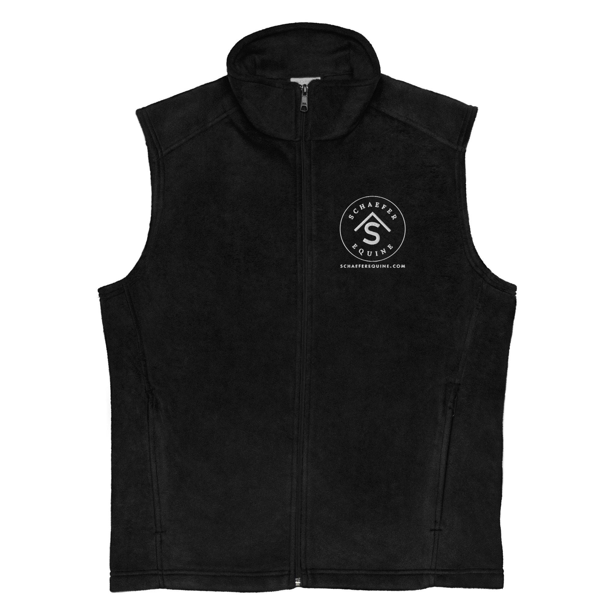 Men's Columbia Fleece Vest - Premium Equestrian Layering | Schaefer Equine and Equine Indirect Release® - Image 16