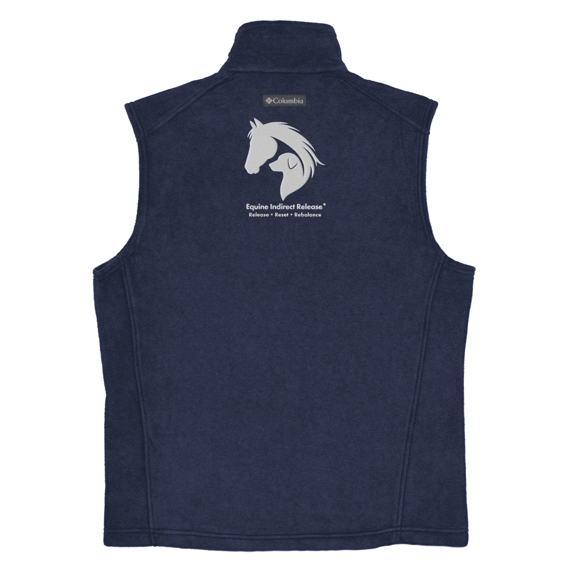 Men's Columbia Fleece Vest - Premium Equestrian Layering | Schaefer Equine and Equine Indirect Release® - Image 21