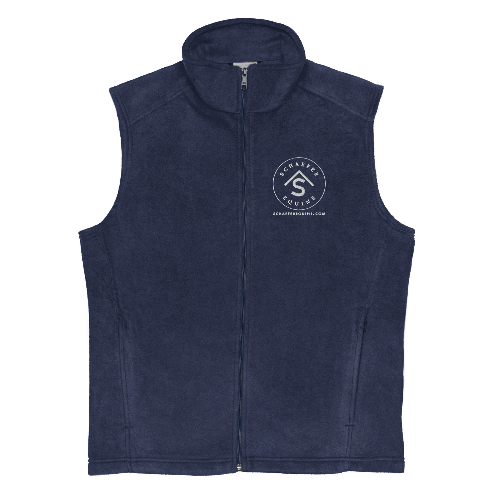 Men's Columbia Fleece Vest - Premium Equestrian Layering | Schaefer Equine and Equine Indirect Release® - Image 20