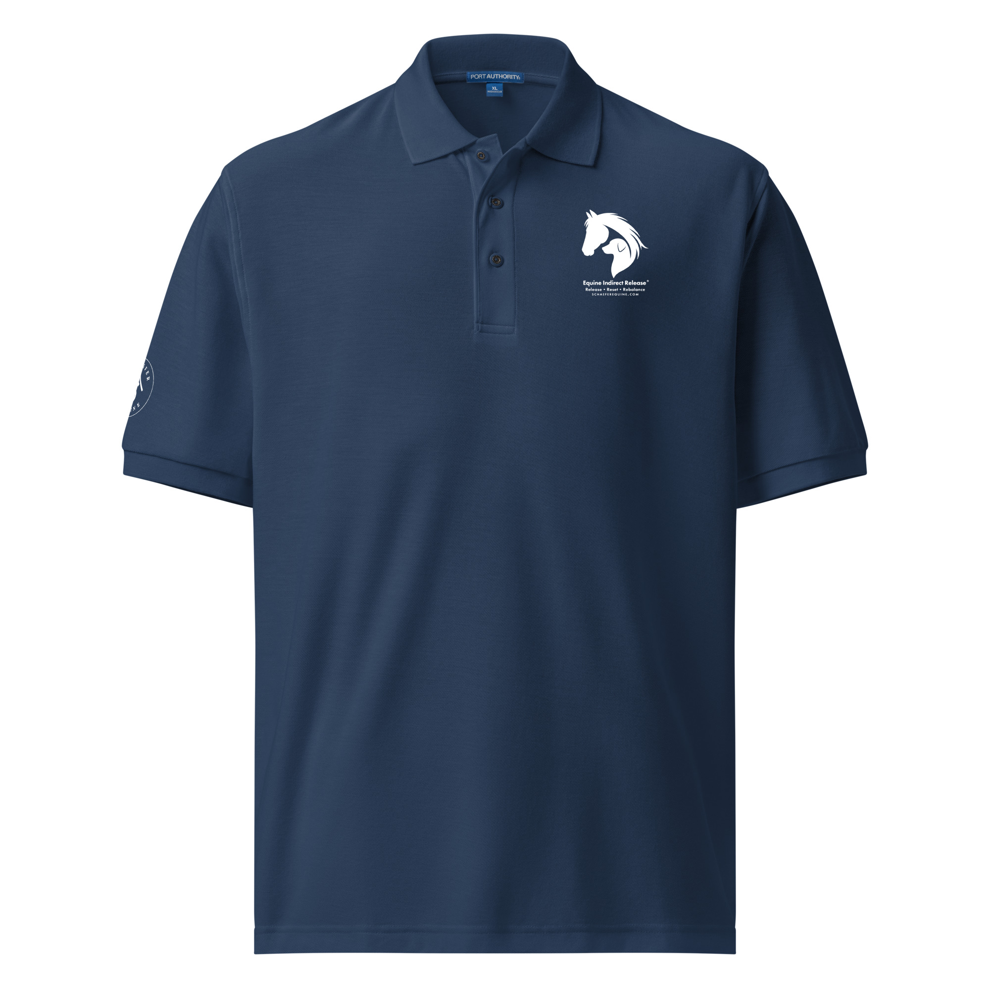 Men's Premium Polo | Schaefer Equine and Equine Indirect Release® - Image 31