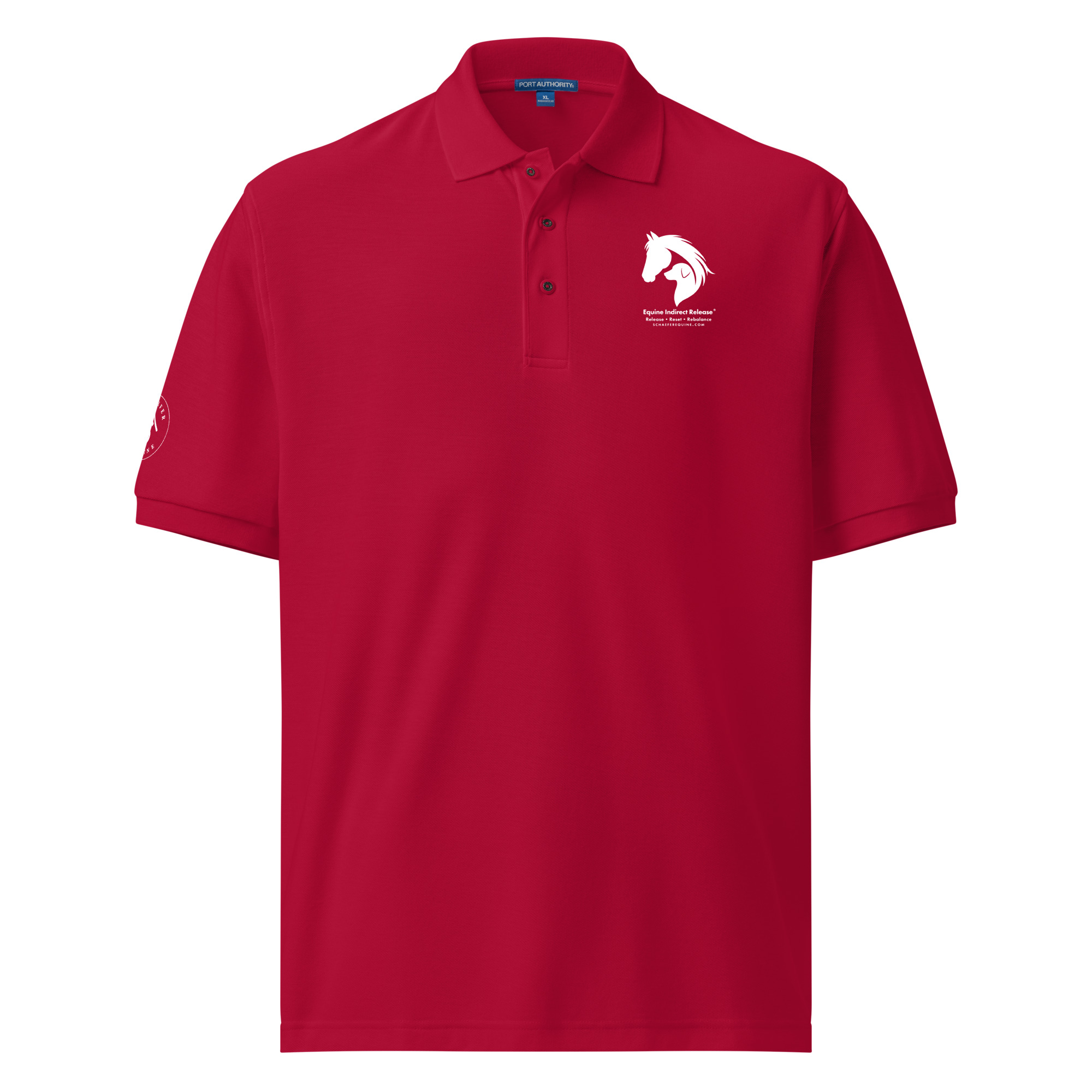 Men's Premium Polo | Schaefer Equine and Equine Indirect Release® - Image 28