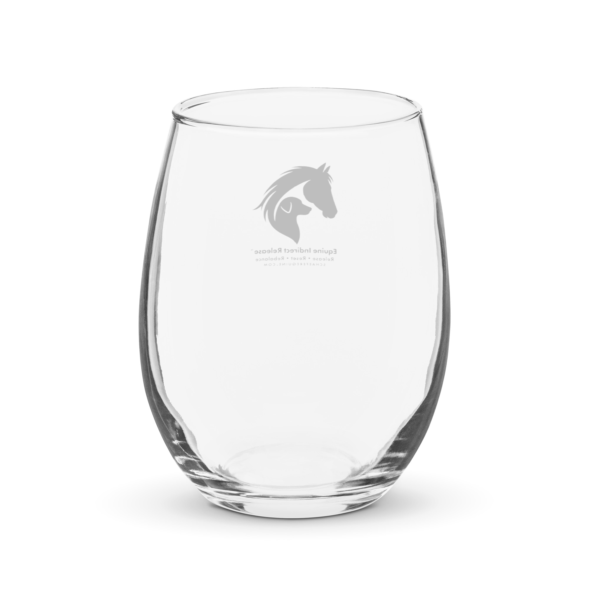 Wine Glass (15 oz) | Schaefer Equine and Equine Indirect Release® - Image 2