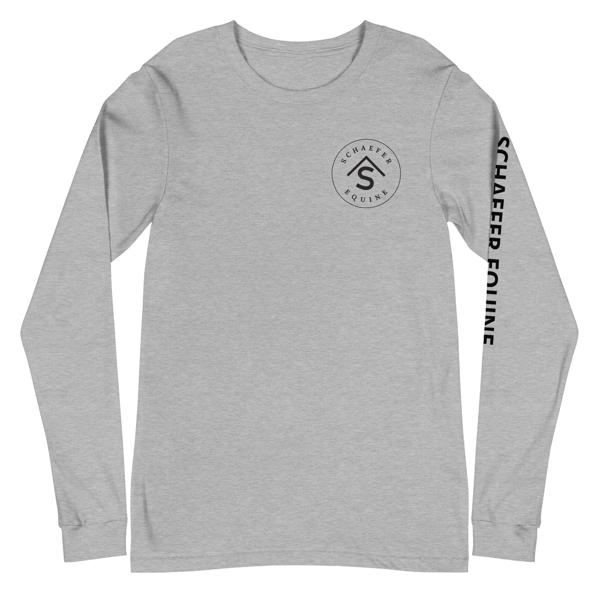 Unisex Long Sleeve Tee | Schaefer Equine and Equine Indirect Release® - Image 193