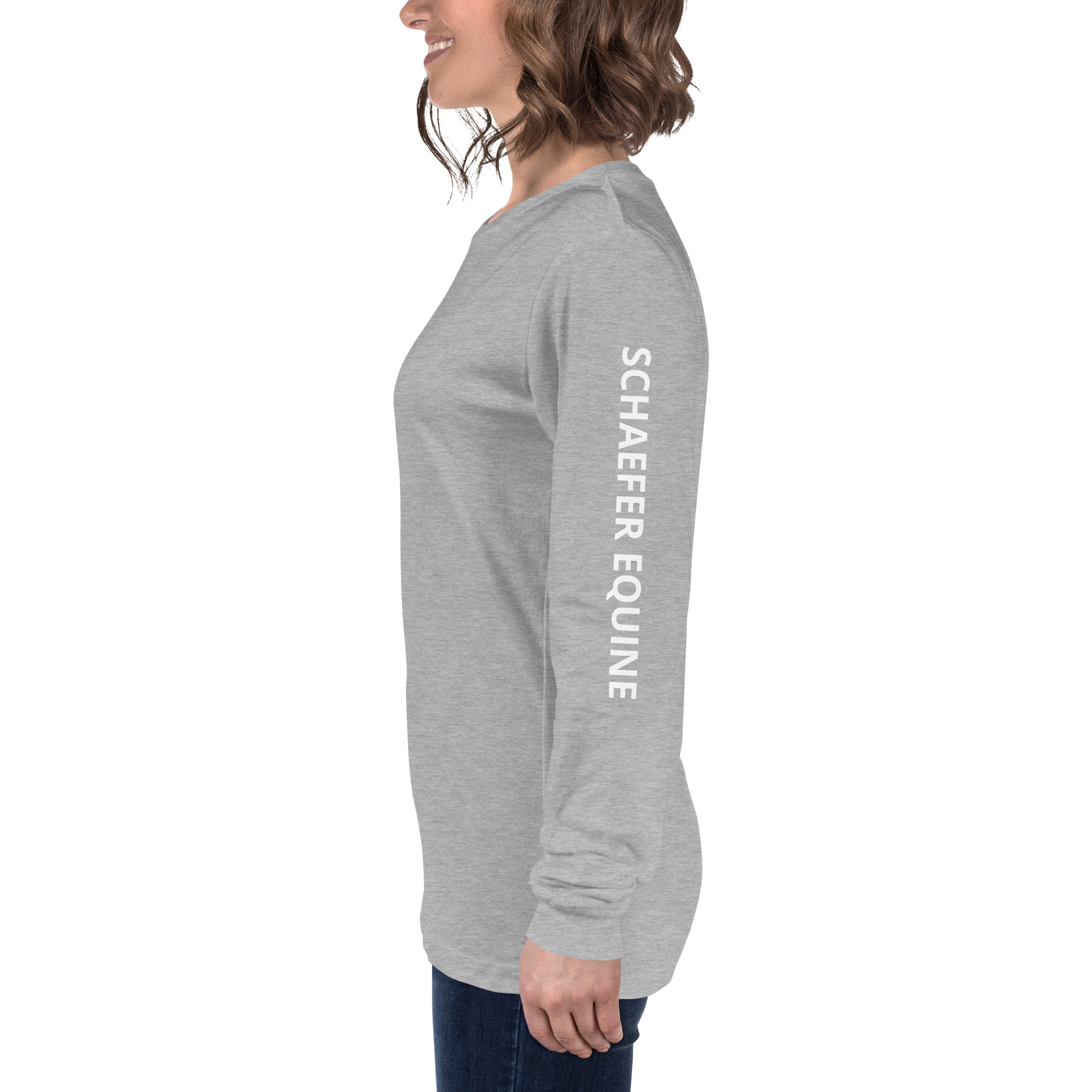 Unisex Long Sleeve Tee | Schaefer Equine and Equine Indirect Release® - Image 111