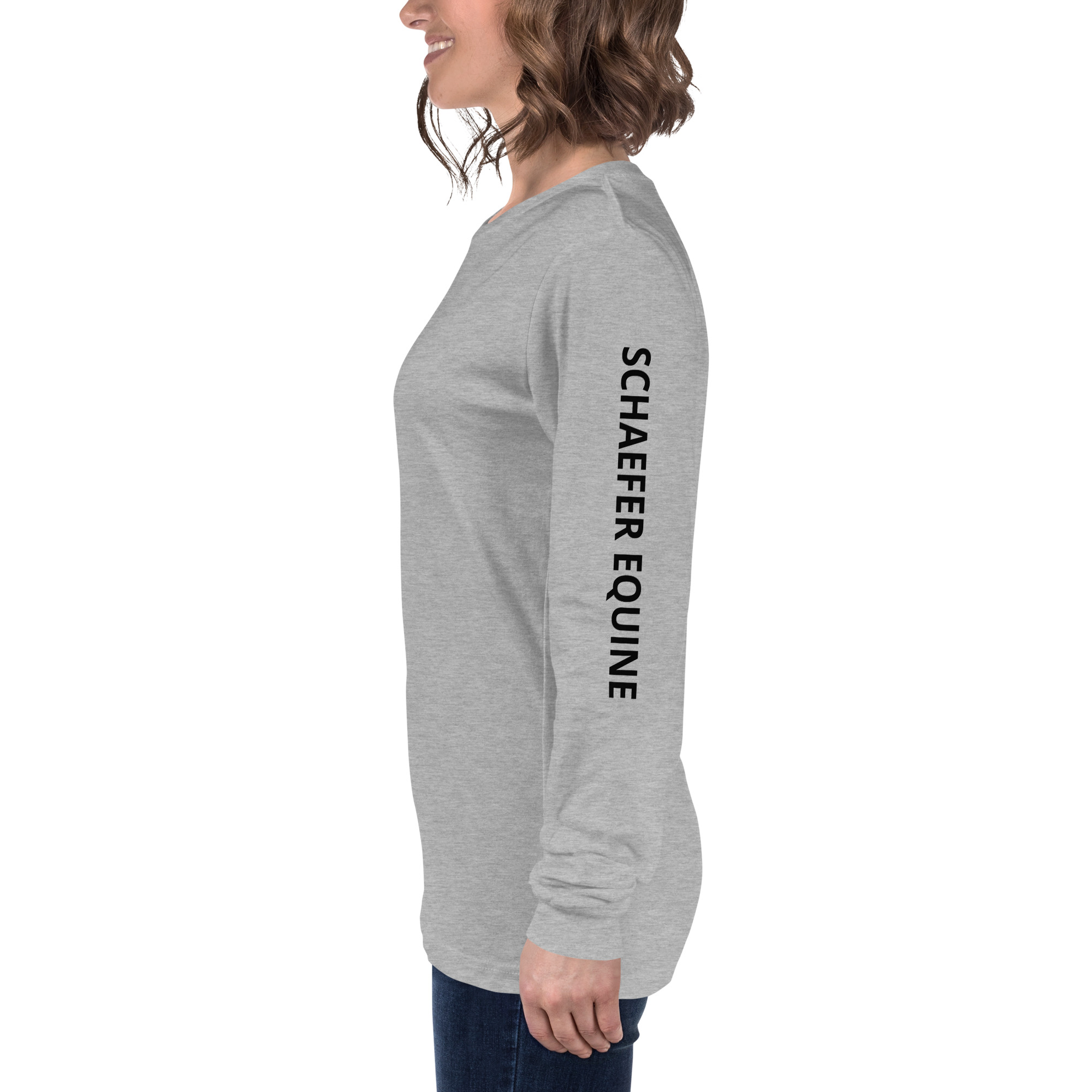 Unisex Long Sleeve Tee | Schaefer Equine and Equine Indirect Release® - Image 156