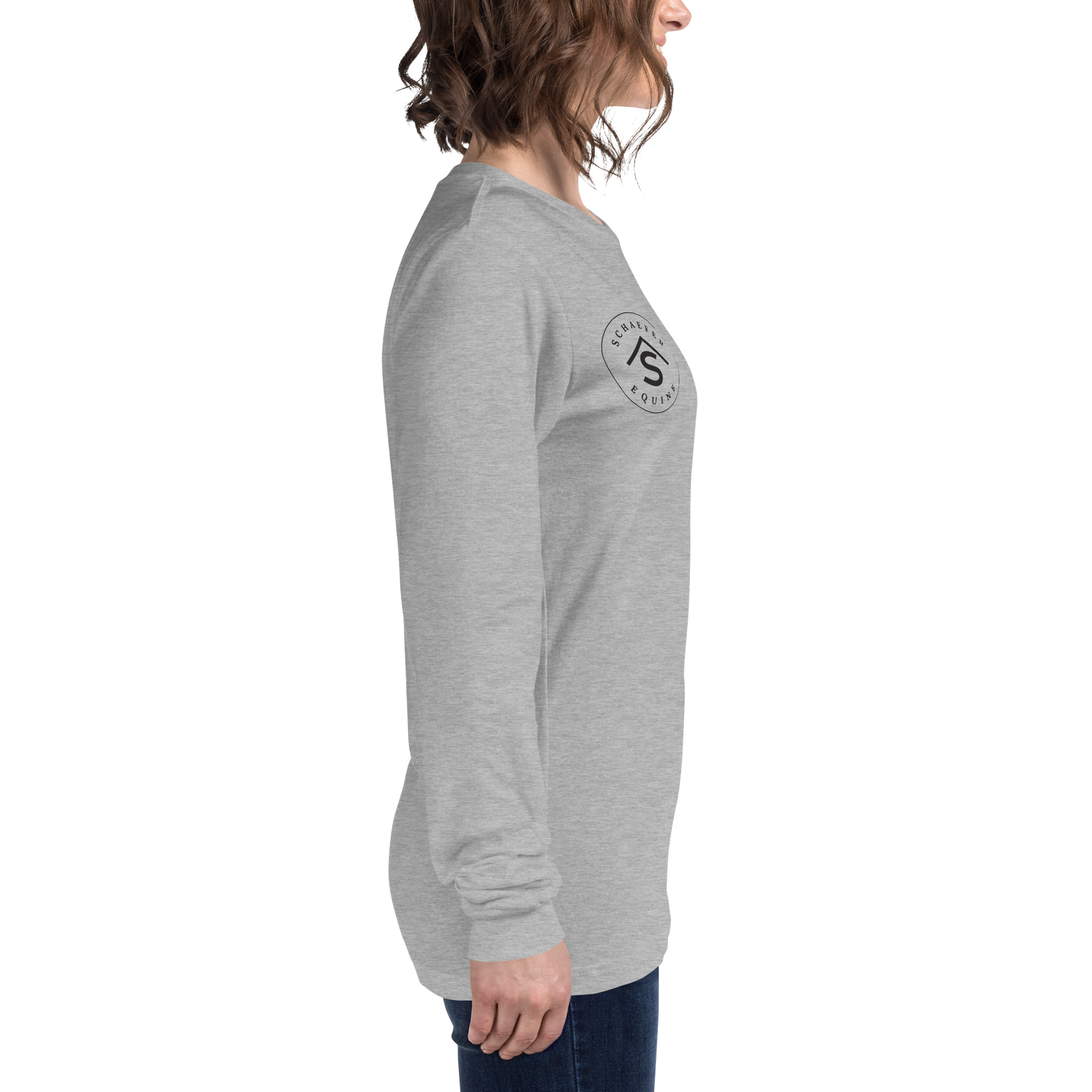 Unisex Long Sleeve Tee | Schaefer Equine and Equine Indirect Release® - Image 158