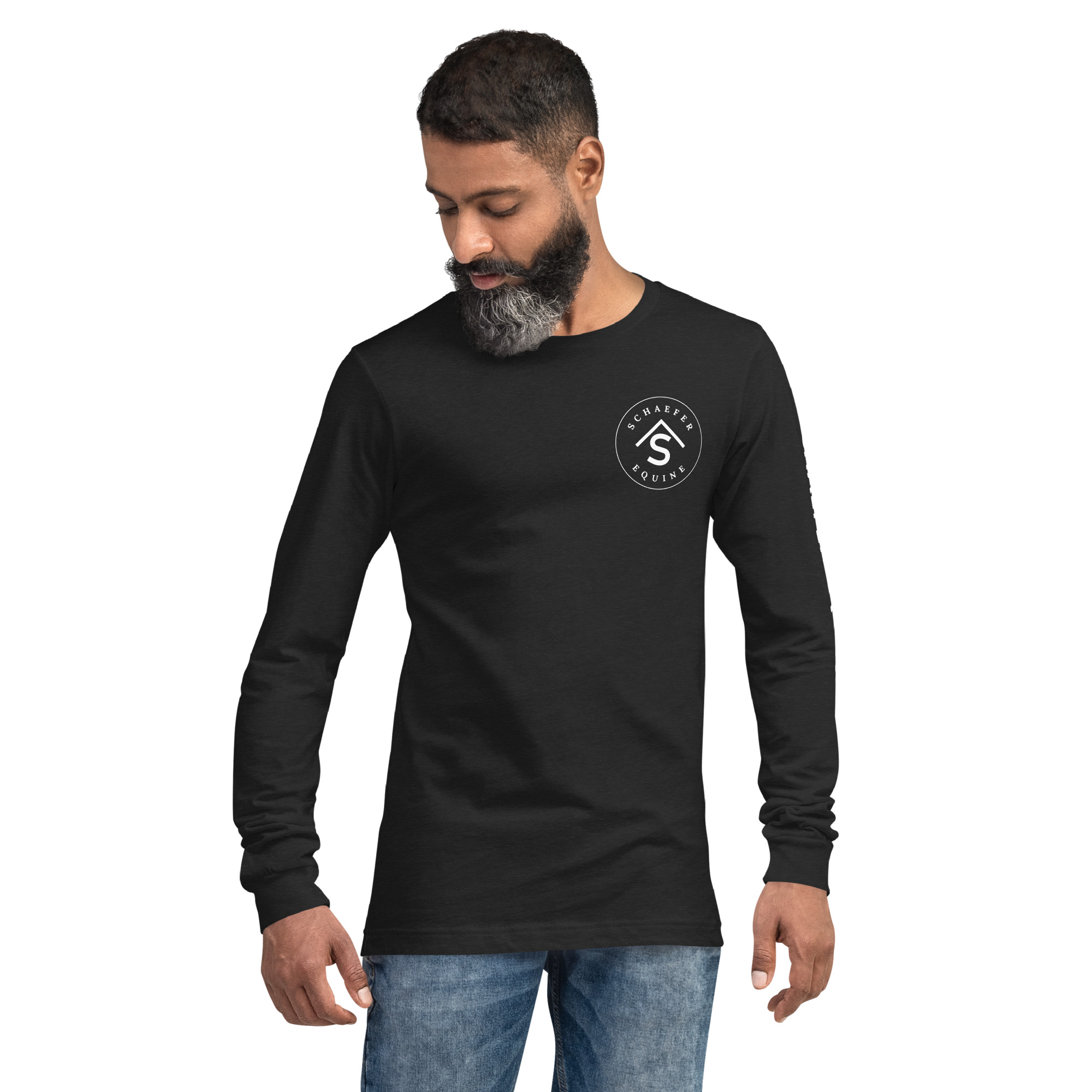 Unisex Long Sleeve Tee | Schaefer Equine and Equine Indirect Release® - Image 161