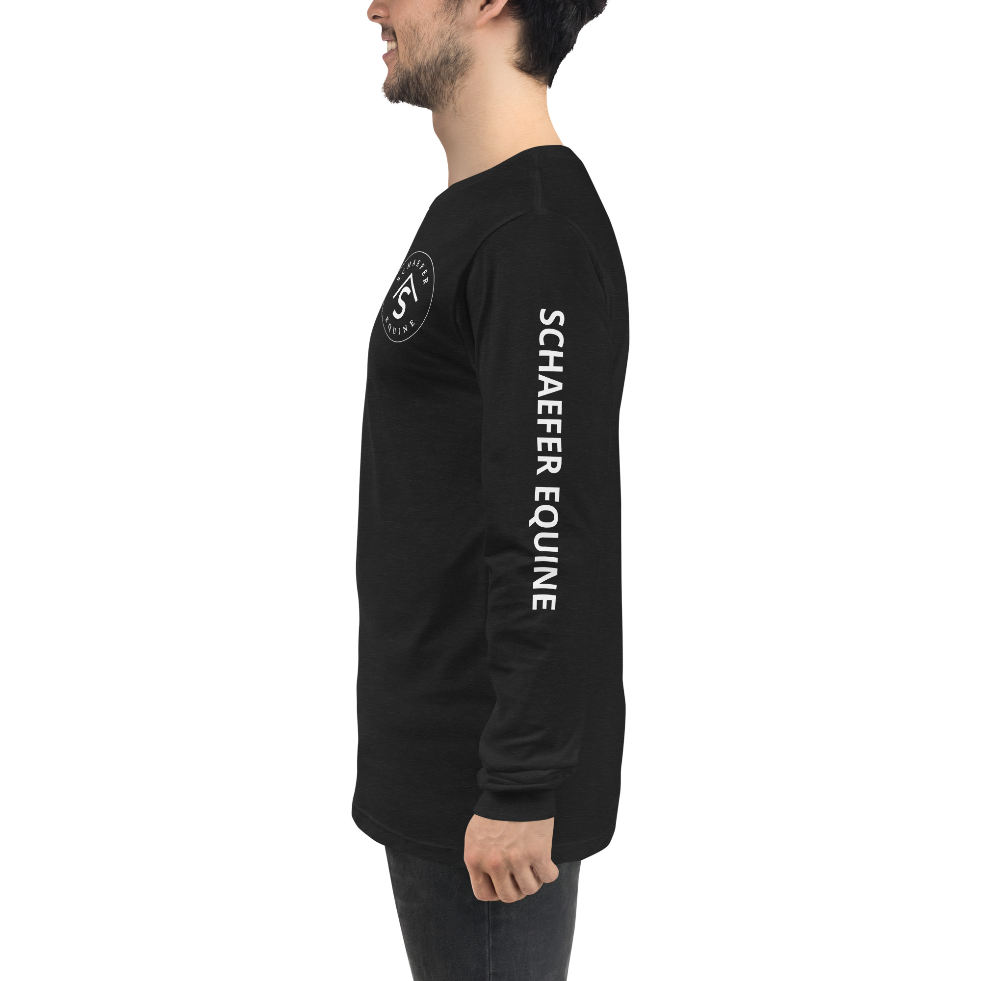 Unisex Long Sleeve Tee | Schaefer Equine and Equine Indirect Release® - Image 162