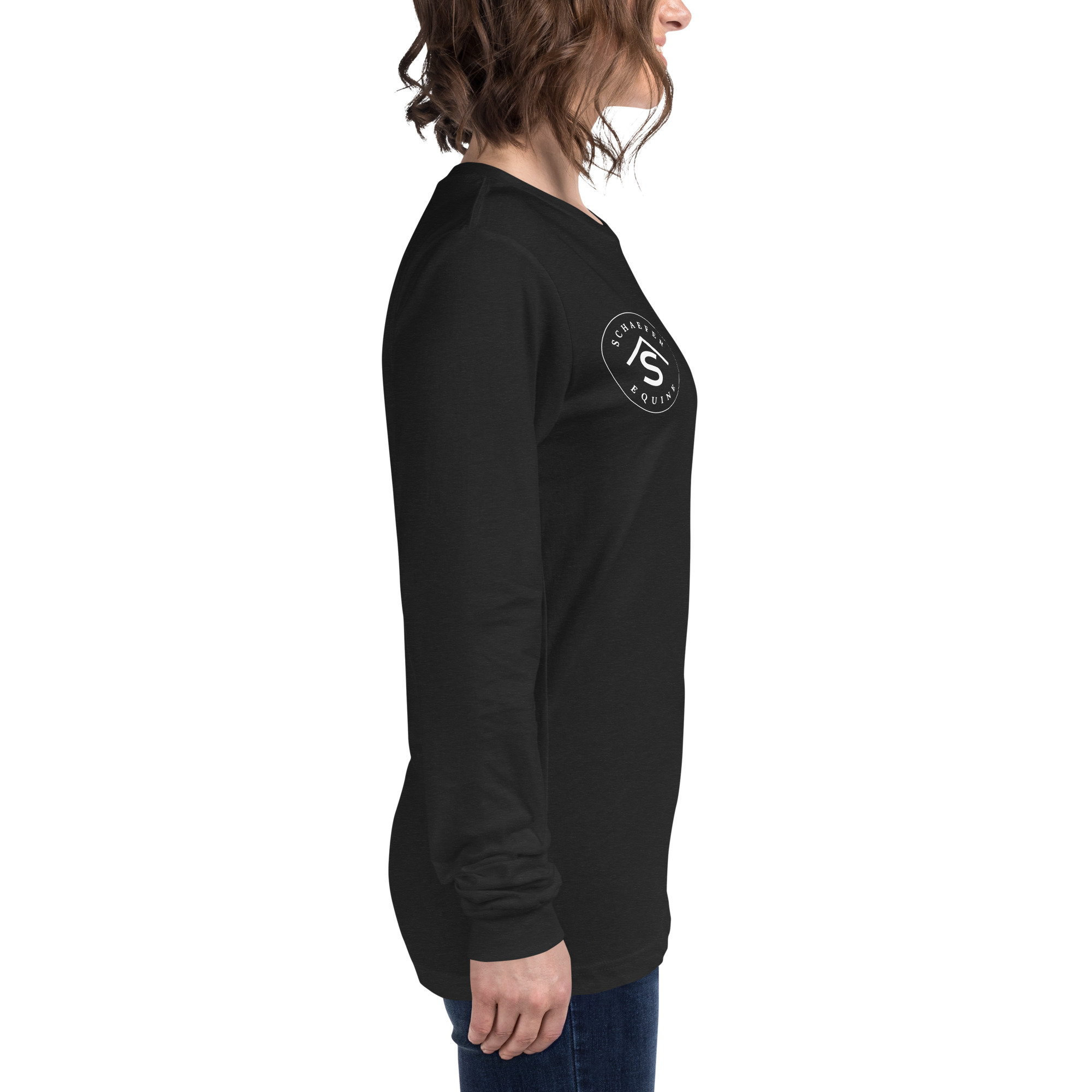 Unisex Long Sleeve Tee | Schaefer Equine and Equine Indirect Release® - Image 129