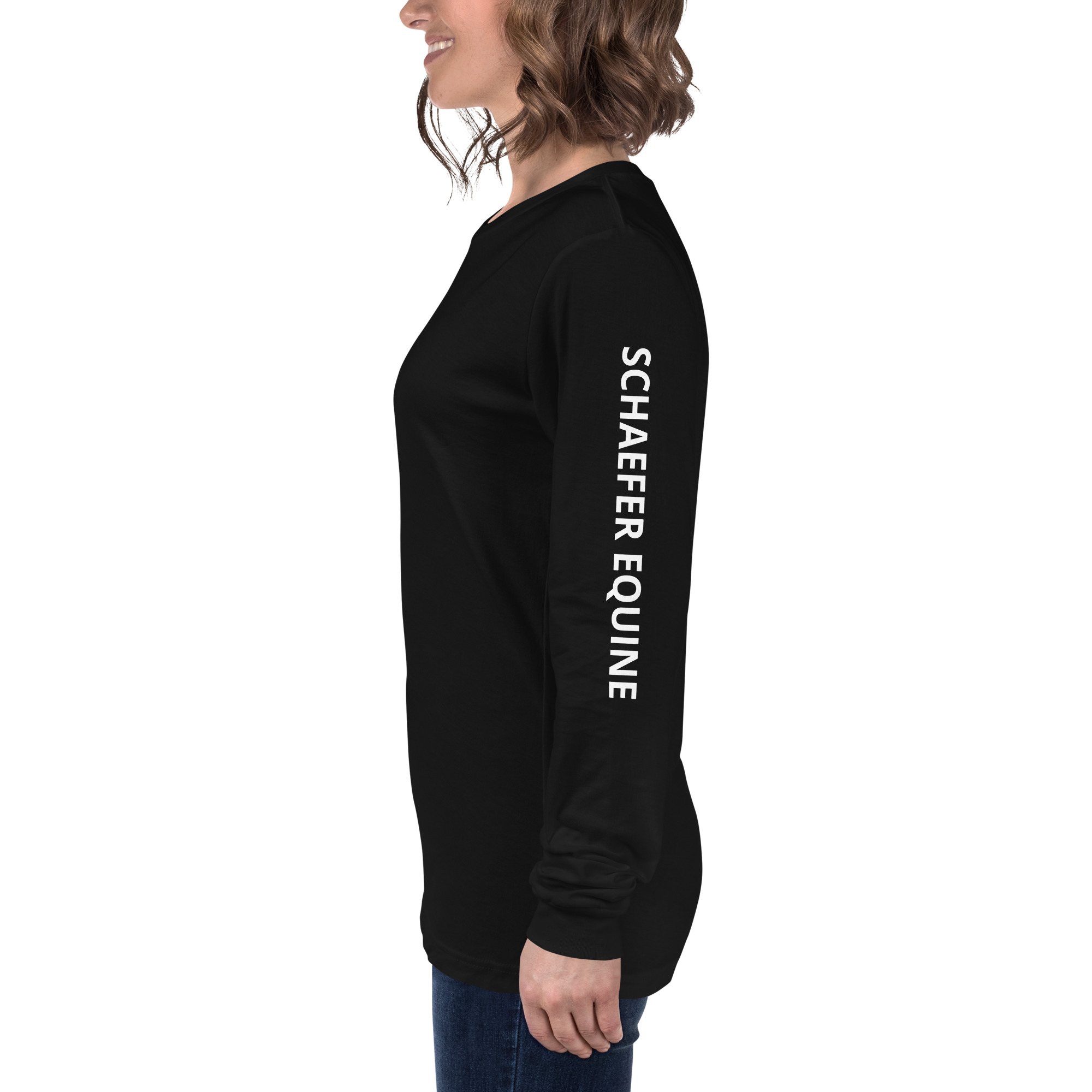 Unisex Long Sleeve Tee | Schaefer Equine and Equine Indirect Release® - Image 98
