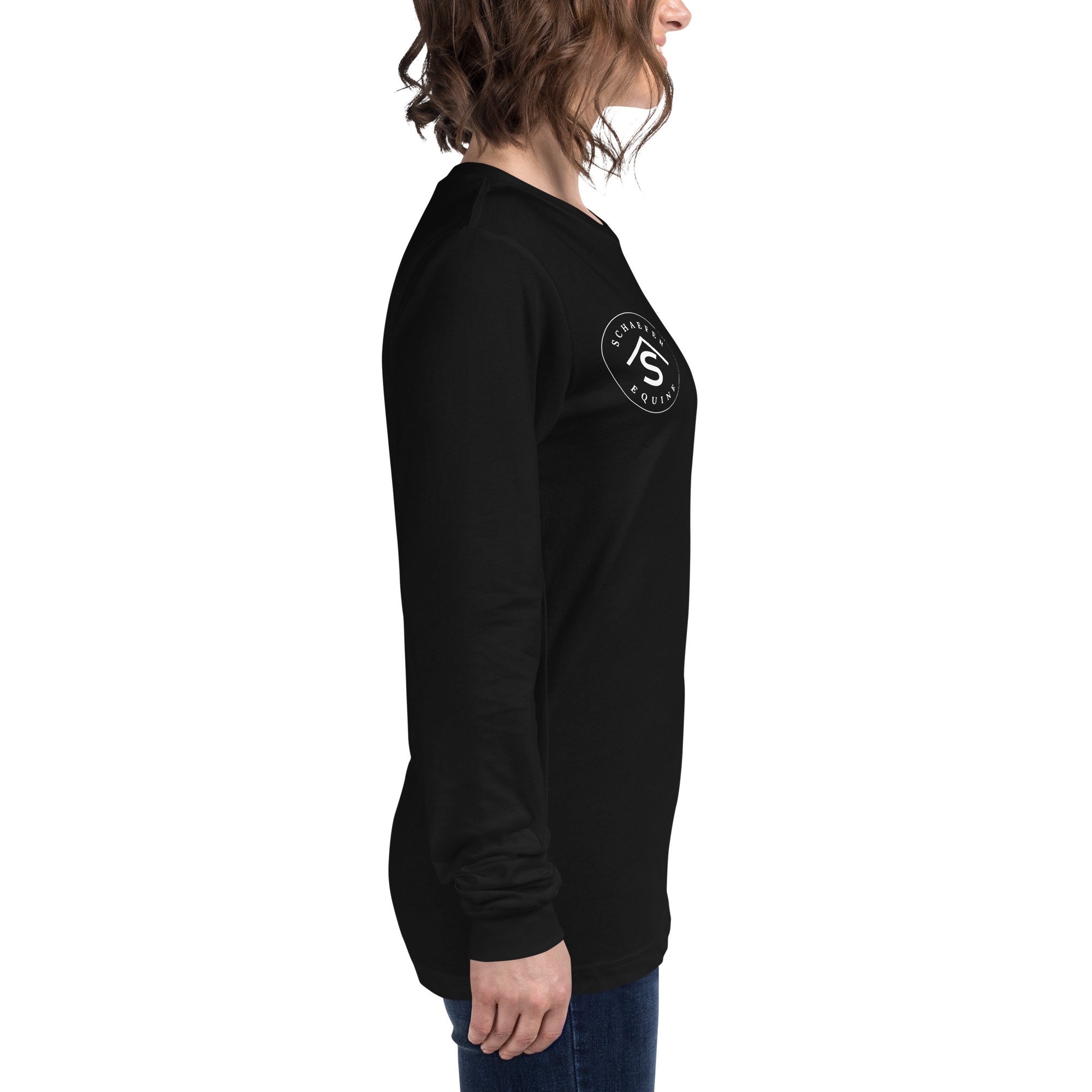 Unisex Long Sleeve Tee | Schaefer Equine and Equine Indirect Release® - Image 130