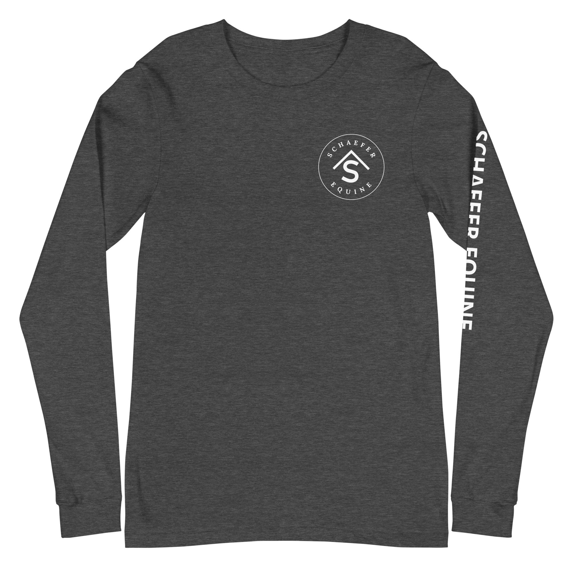 Unisex Long Sleeve Tee | Schaefer Equine and Equine Indirect Release® - Image 175