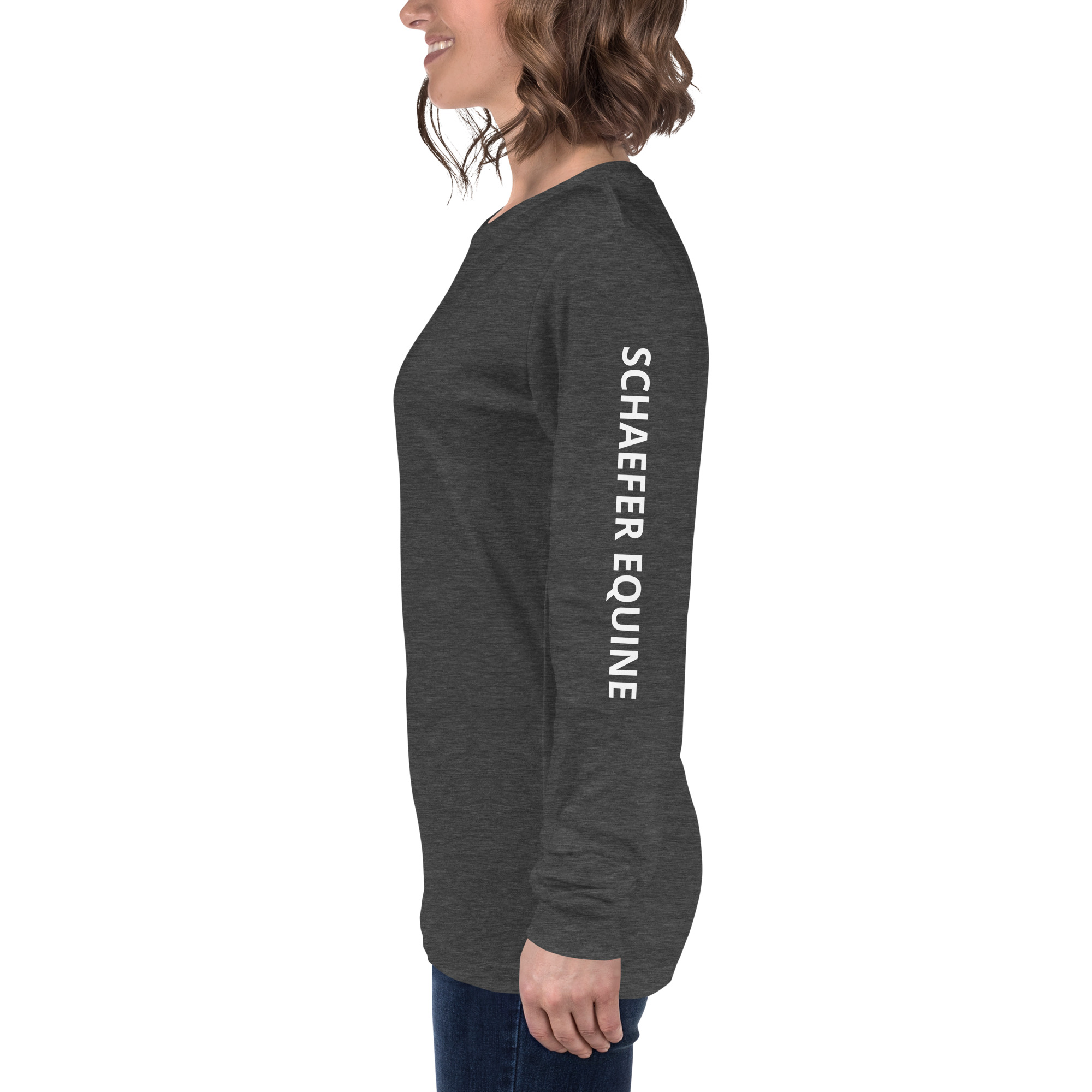Unisex Long Sleeve Tee | Schaefer Equine and Equine Indirect Release® - Image 103
