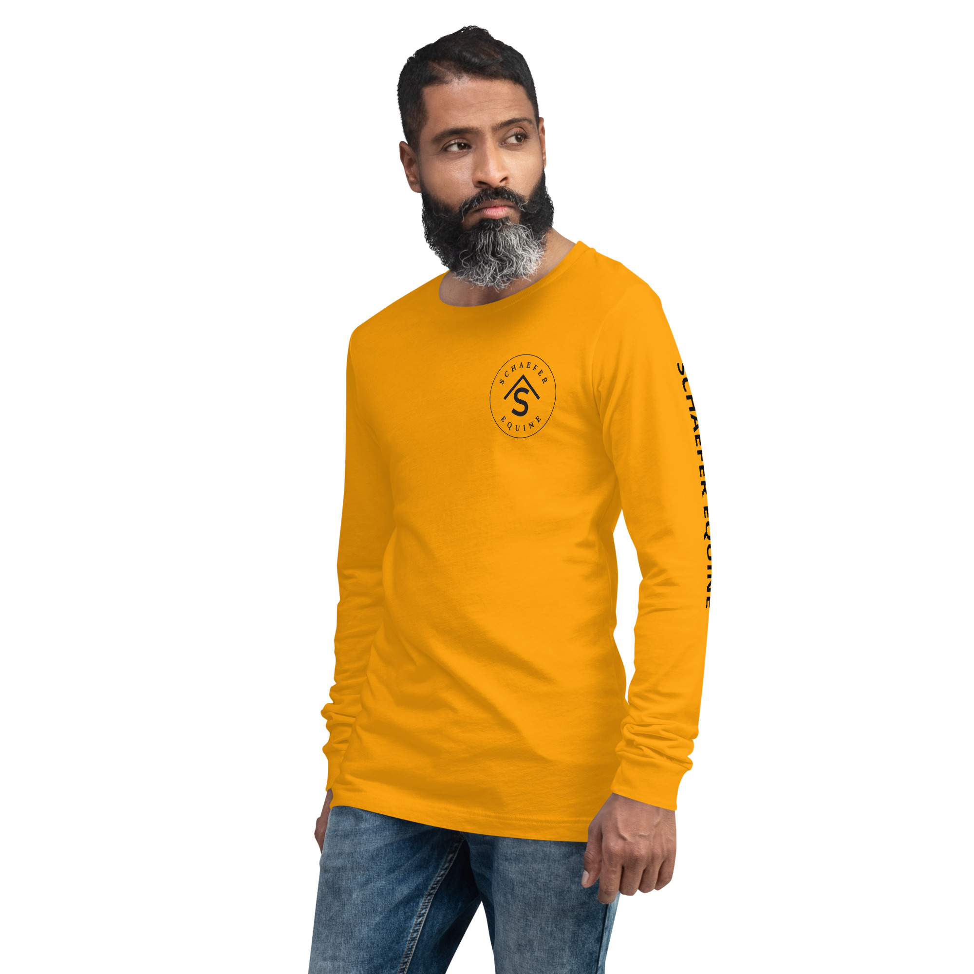 Unisex Long Sleeve Tee | Schaefer Equine and Equine Indirect Release® - Image 191