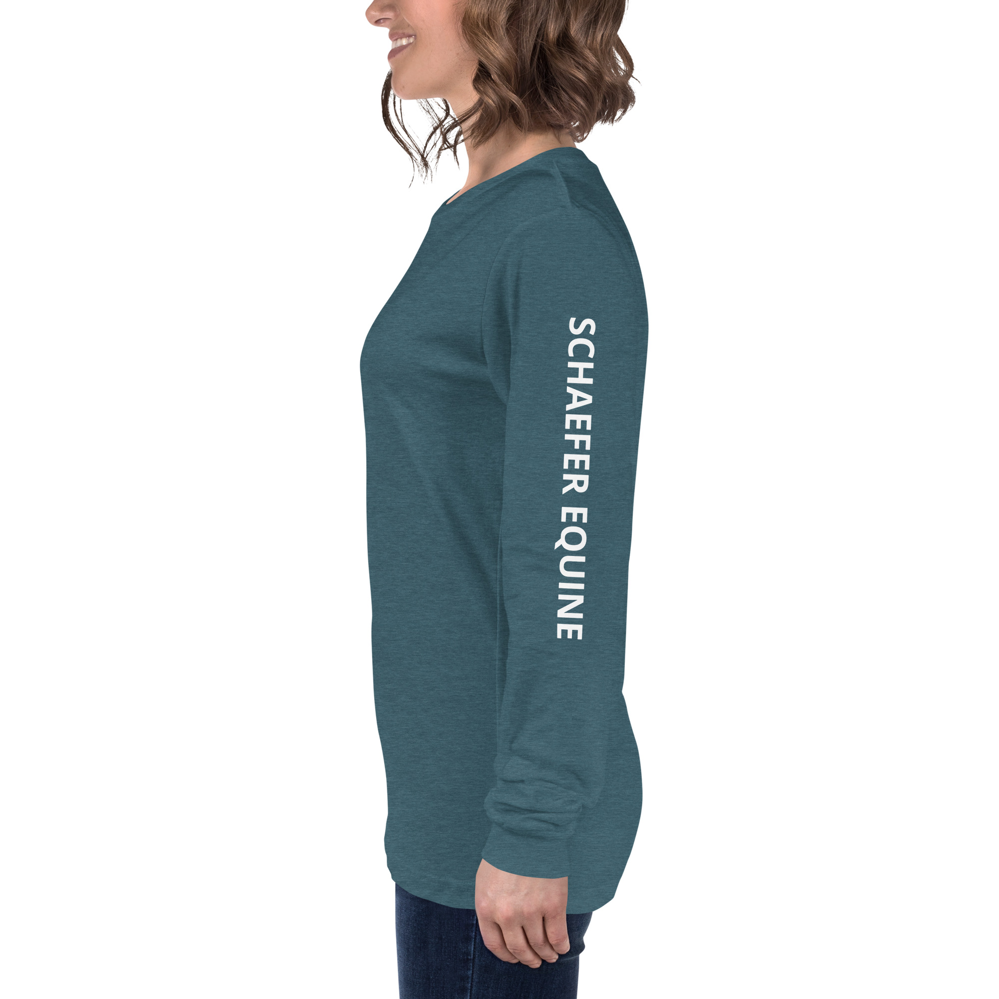 Unisex Long Sleeve Tee | Schaefer Equine and Equine Indirect Release® - Image 106