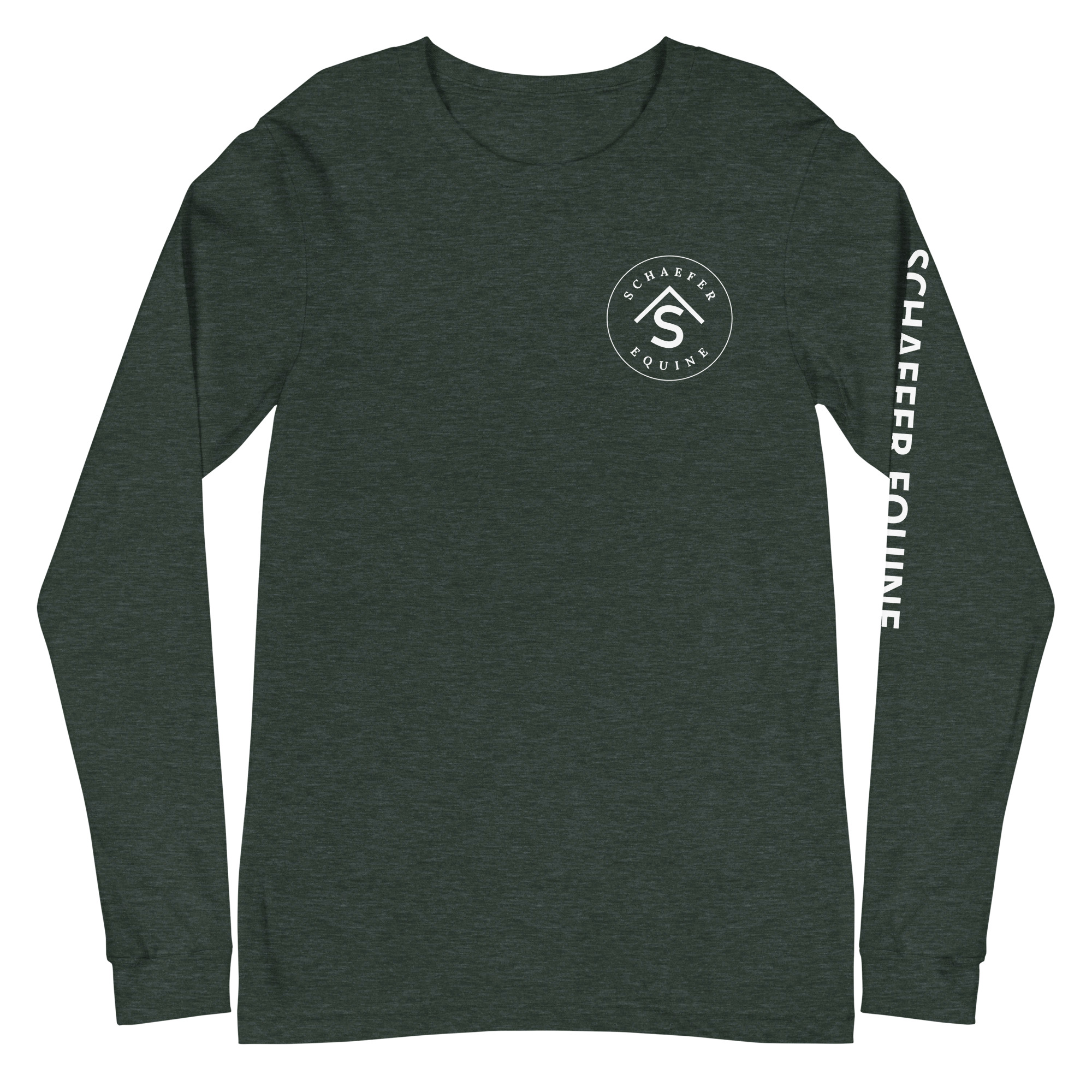 Unisex Long Sleeve Tee | Schaefer Equine and Equine Indirect Release® - Image 173