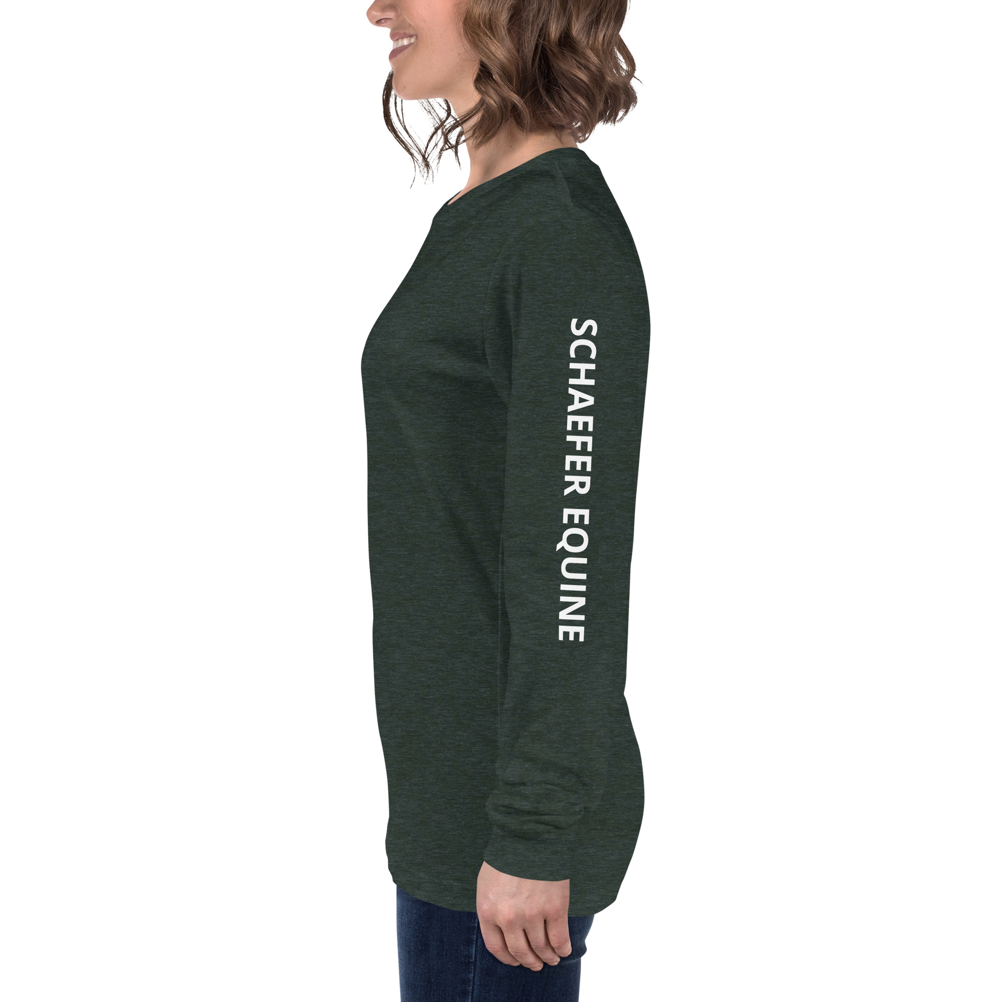 Unisex Long Sleeve Tee | Schaefer Equine and Equine Indirect Release® - Image 102