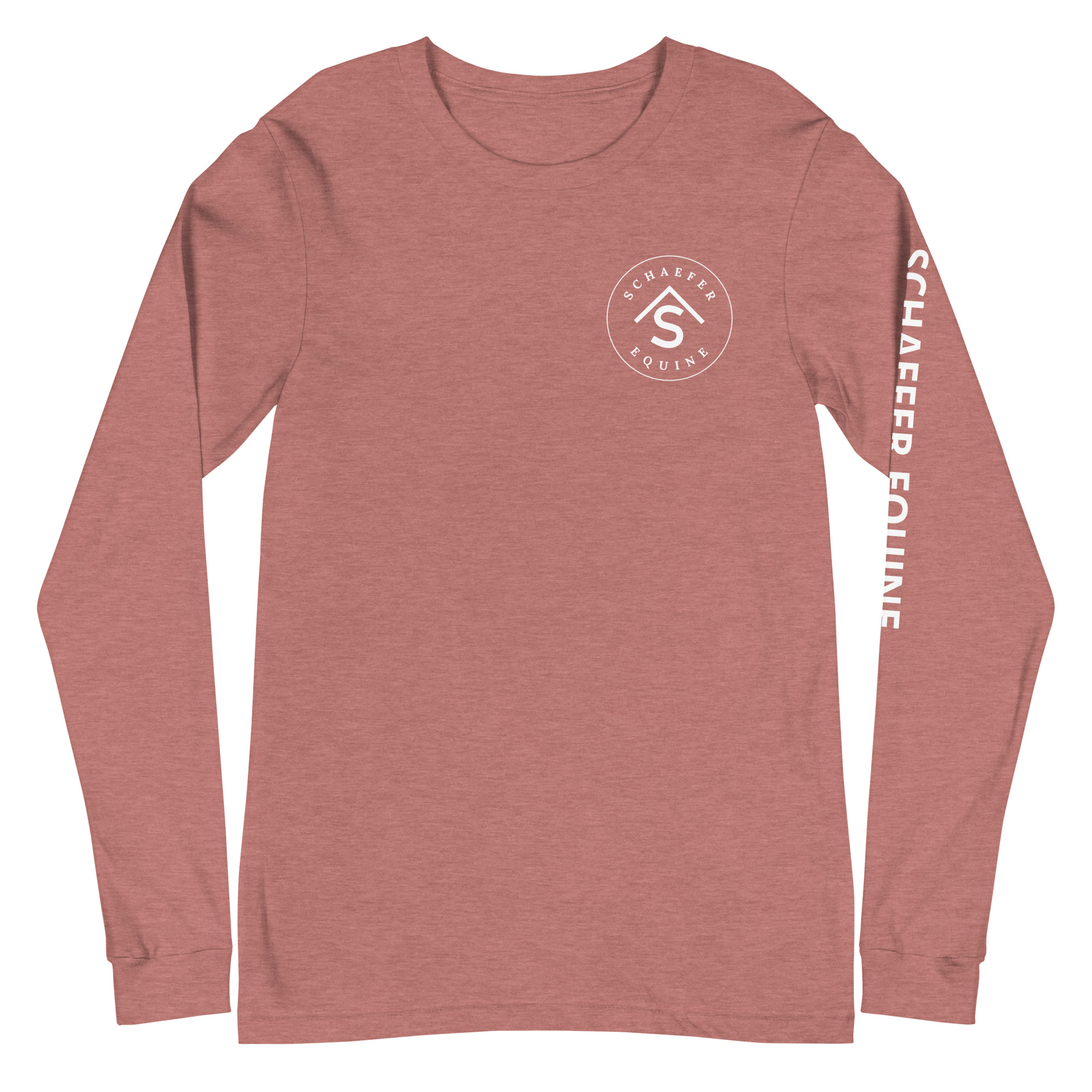 Unisex Long Sleeve Tee | Schaefer Equine and Equine Indirect Release® - Image 185