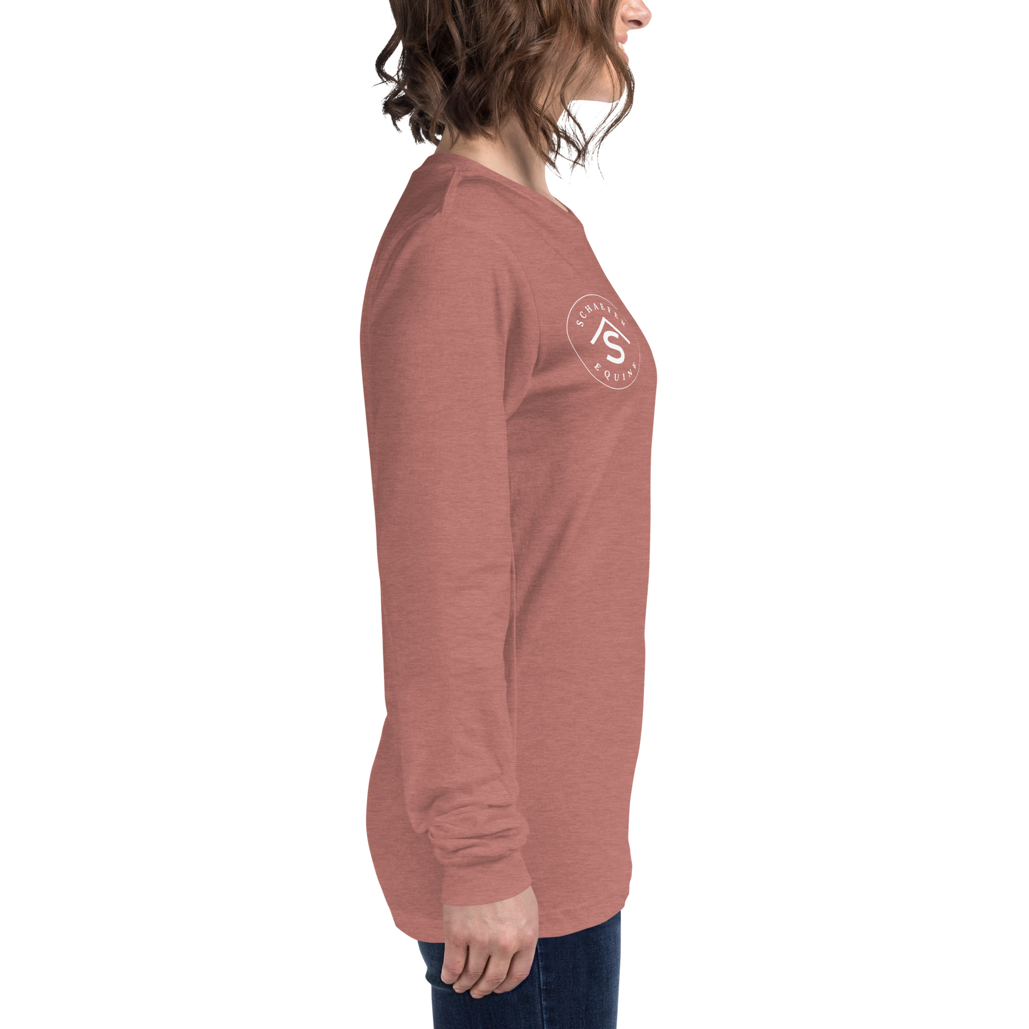 Unisex Long Sleeve Tee | Schaefer Equine and Equine Indirect Release® - Image 140
