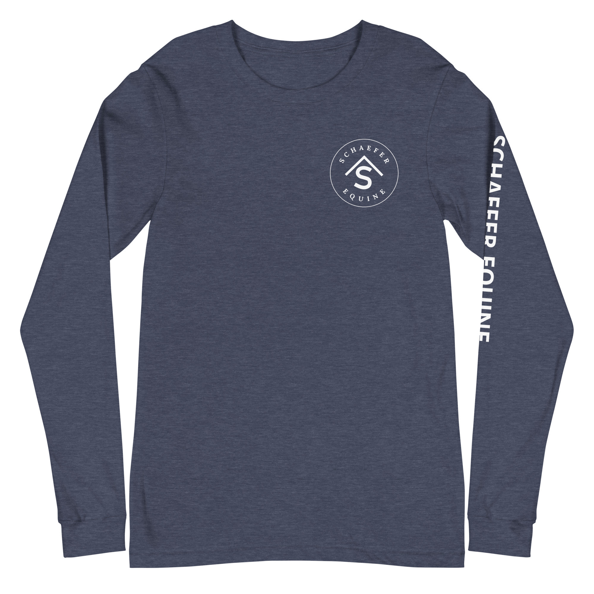 Unisex Long Sleeve Tee | Schaefer Equine and Equine Indirect Release® - Image 179