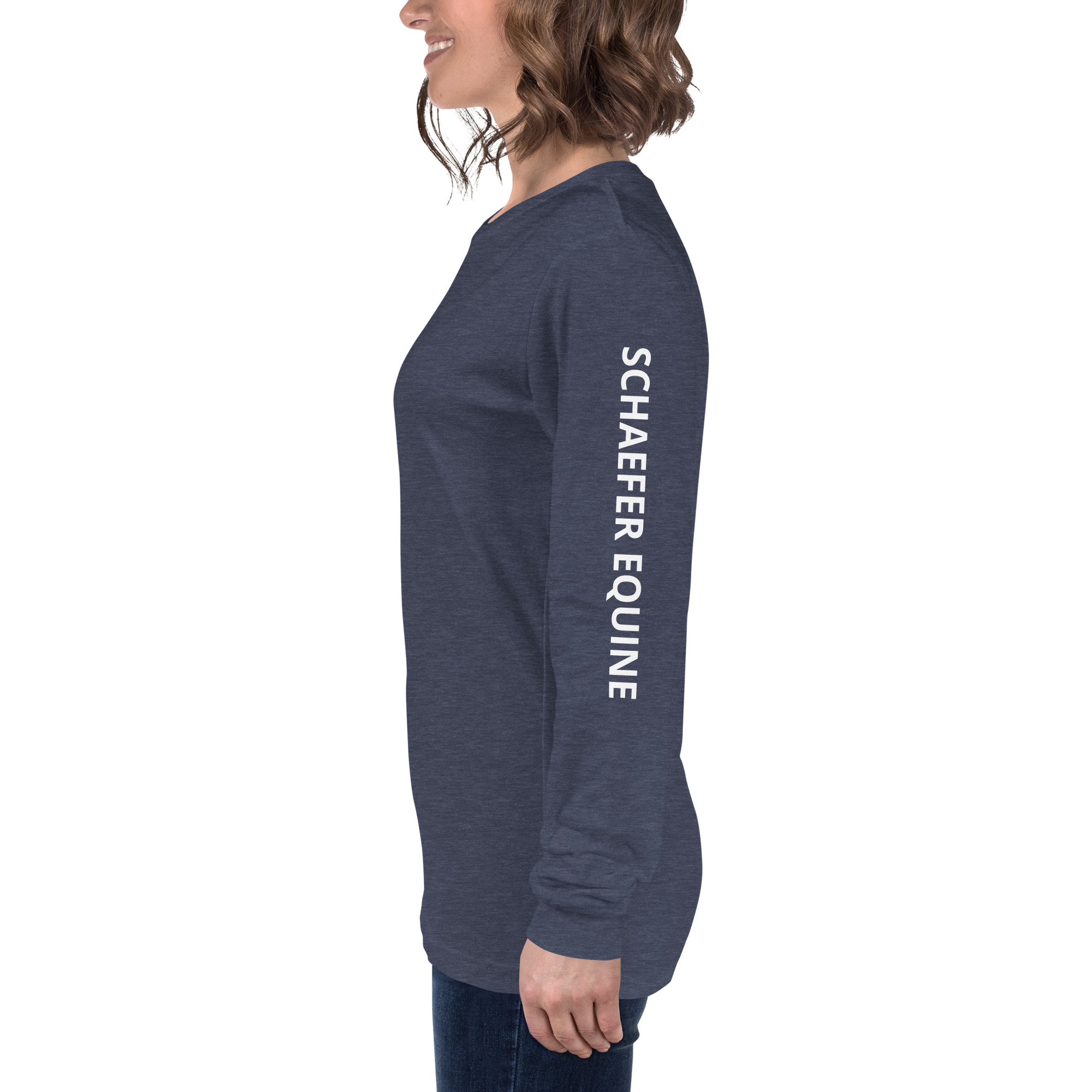 Unisex Long Sleeve Tee | Schaefer Equine and Equine Indirect Release® - Image 105