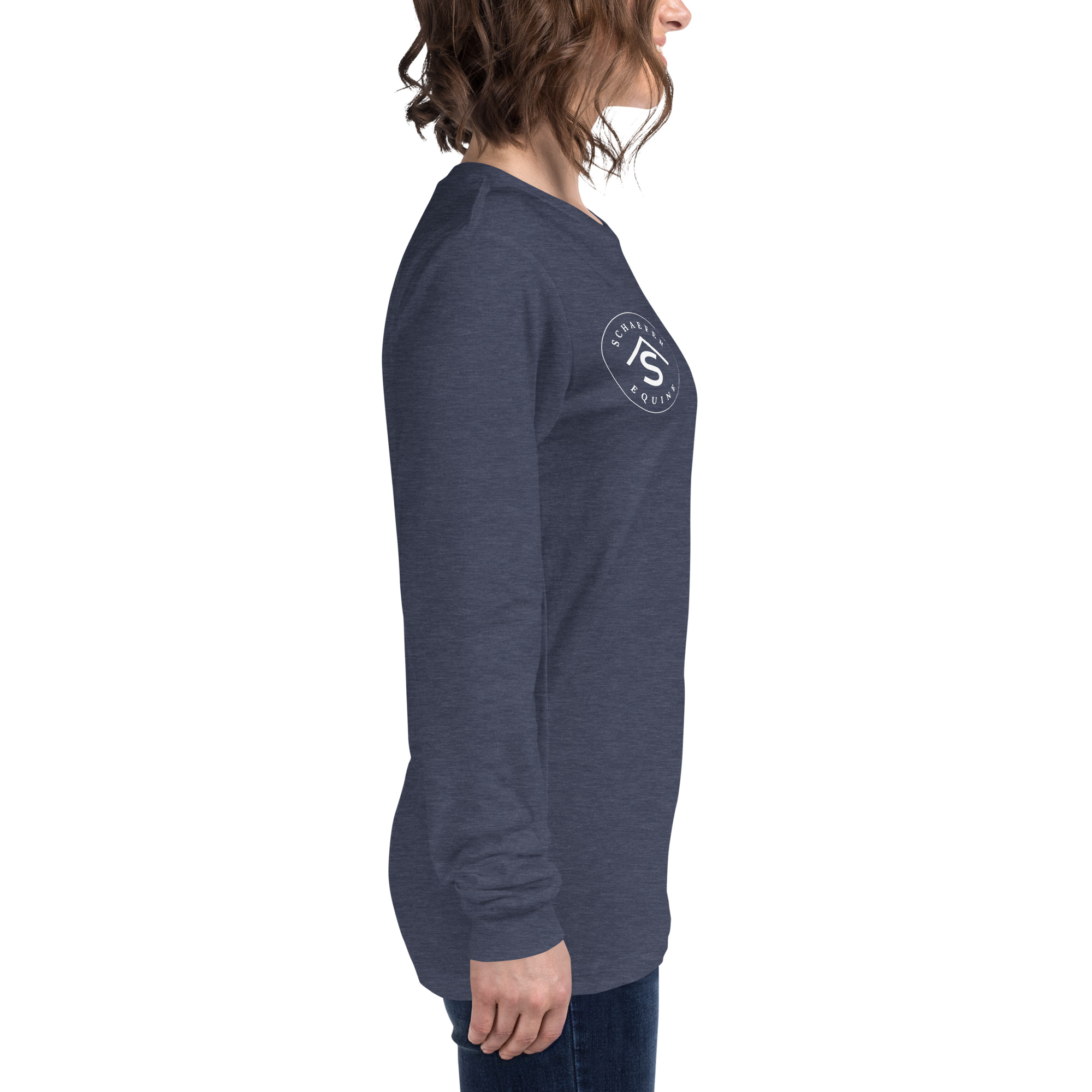 Unisex Long Sleeve Tee | Schaefer Equine and Equine Indirect Release® - Image 137