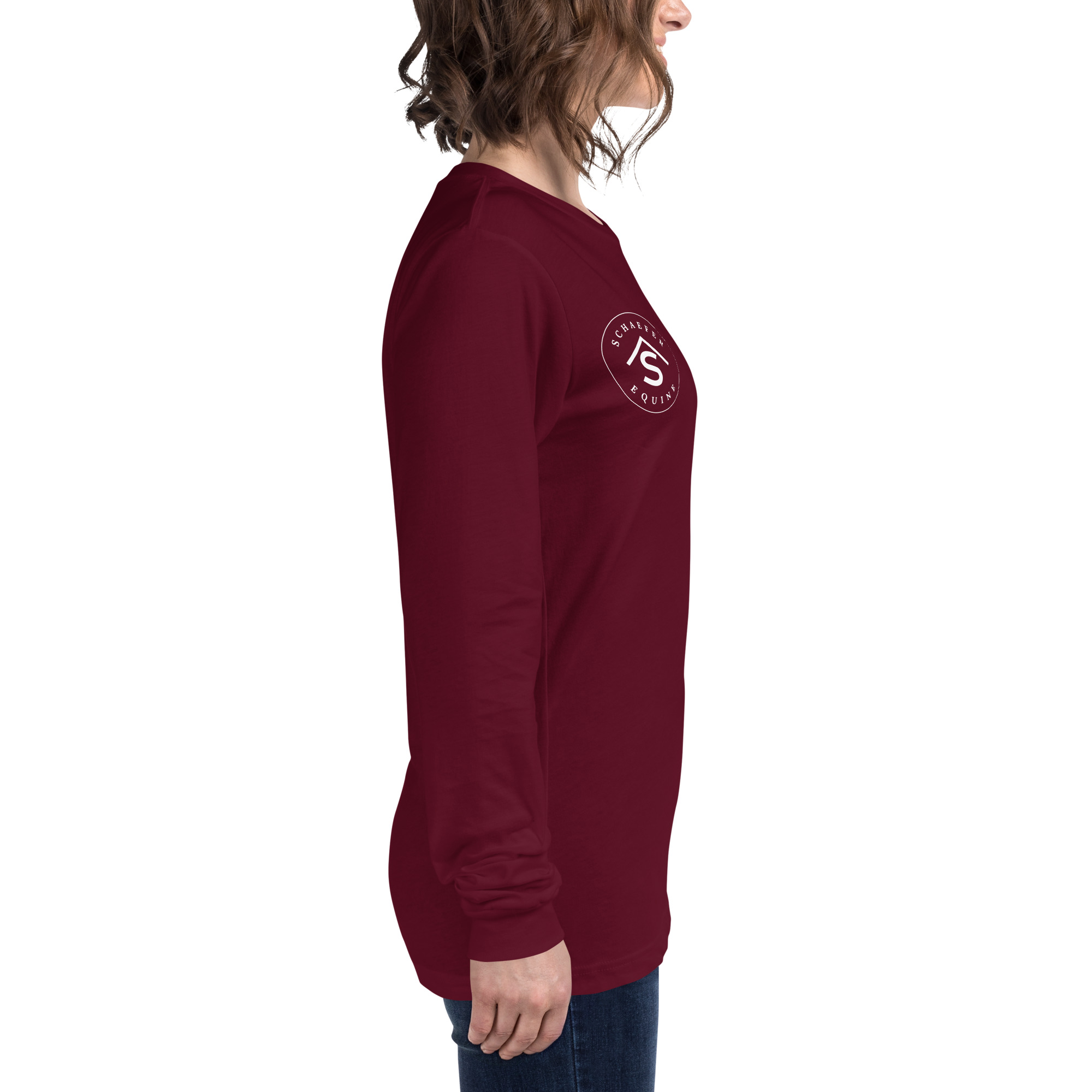 Unisex Long Sleeve Tee | Schaefer Equine and Equine Indirect Release® - Image 132