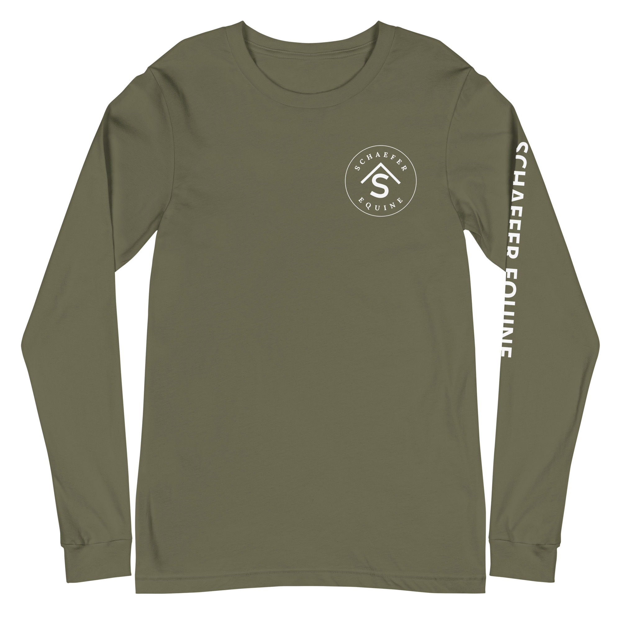 Unisex Long Sleeve Tee | Schaefer Equine and Equine Indirect Release® - Image 183