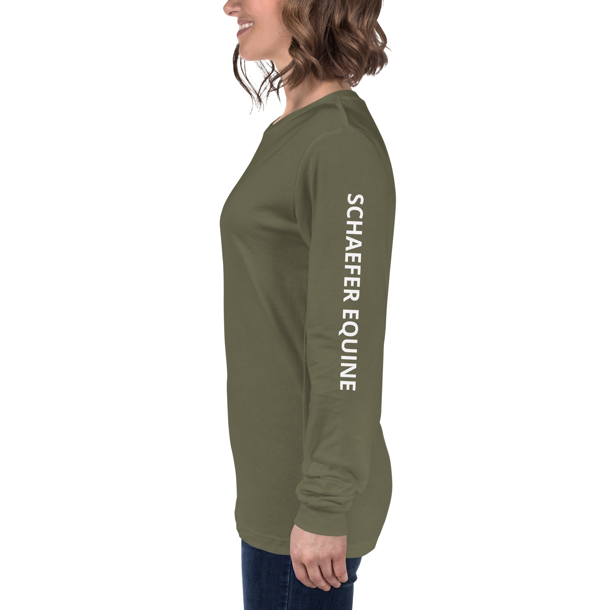 Unisex Long Sleeve Tee | Schaefer Equine and Equine Indirect Release® - Image 107
