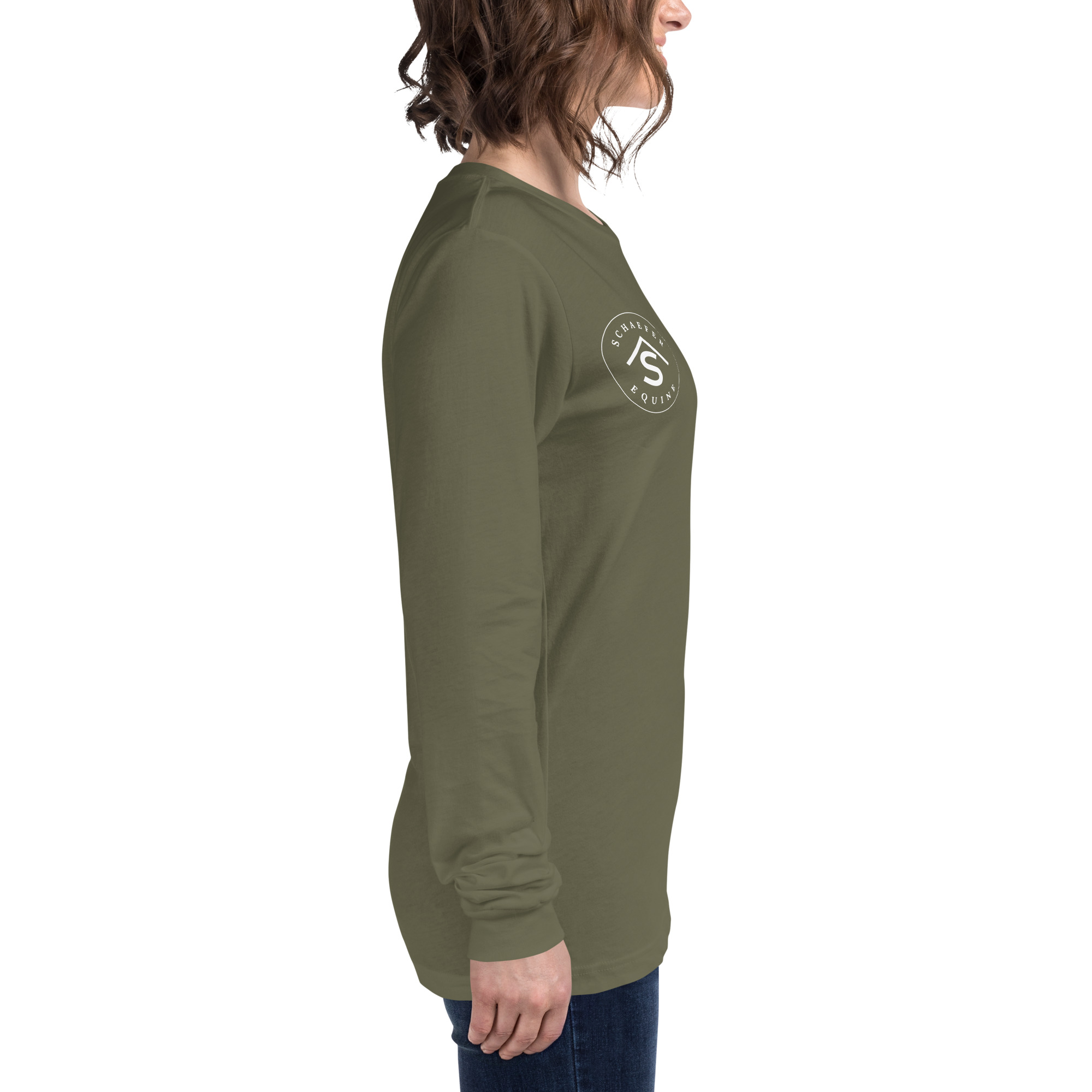 Unisex Long Sleeve Tee | Schaefer Equine and Equine Indirect Release® - Image 139