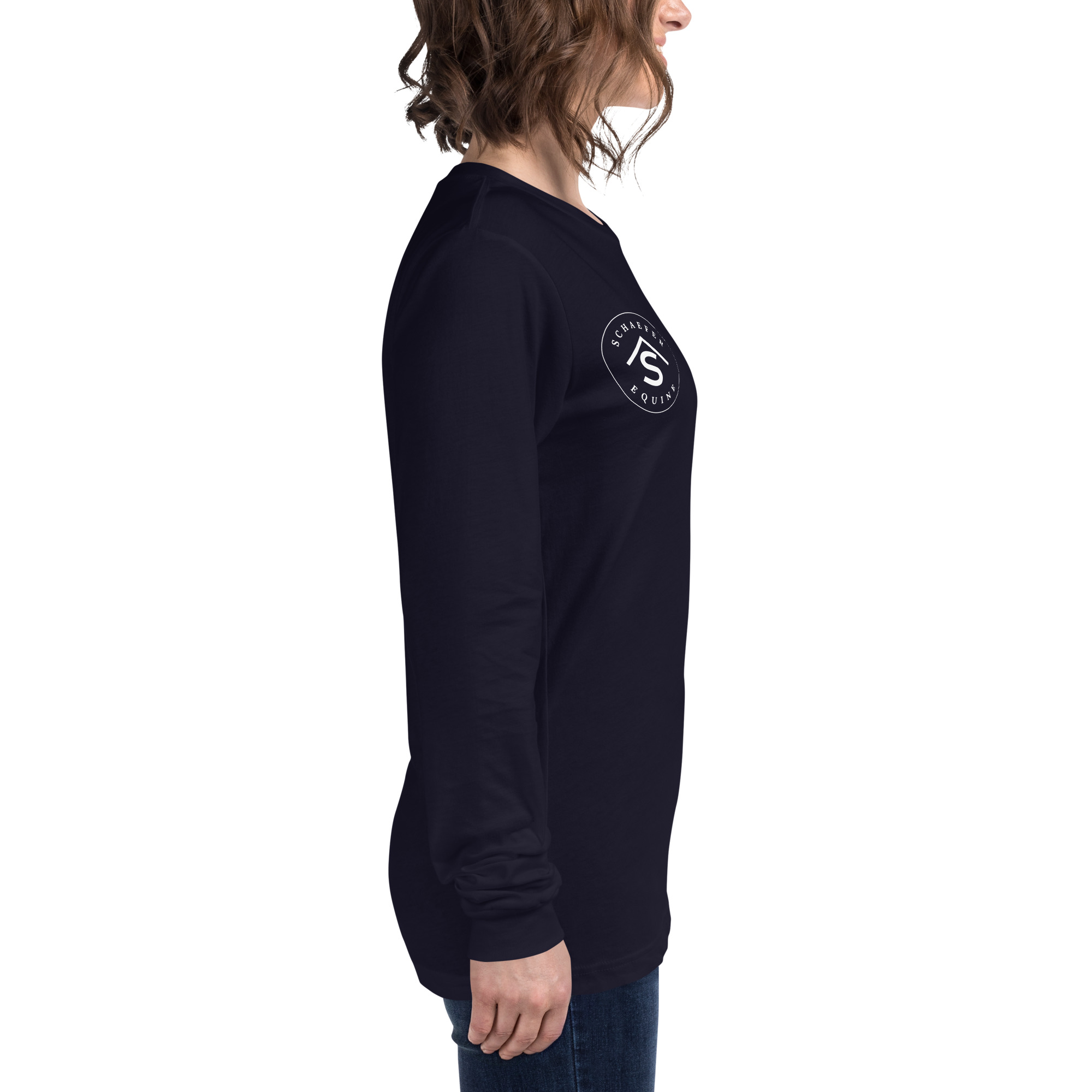 Unisex Long Sleeve Tee | Schaefer Equine and Equine Indirect Release® - Image 131