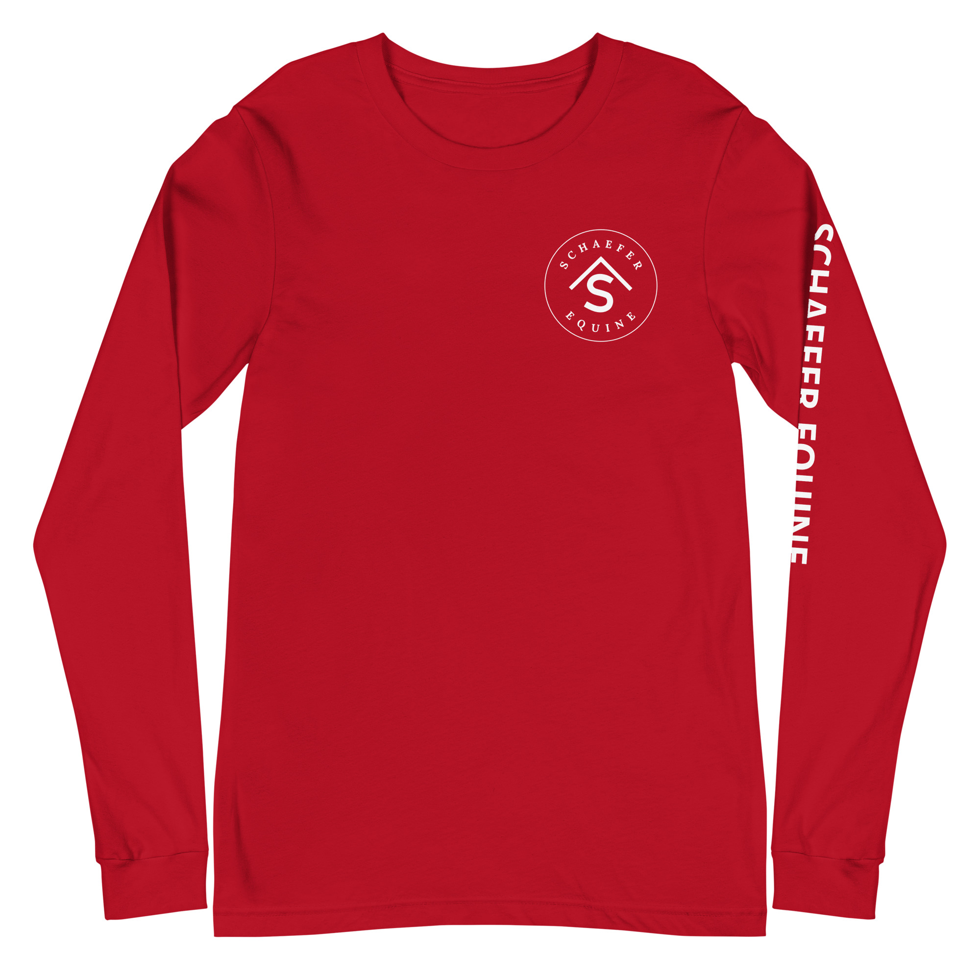 Unisex Long Sleeve Tee | Schaefer Equine and Equine Indirect Release® - Image 171