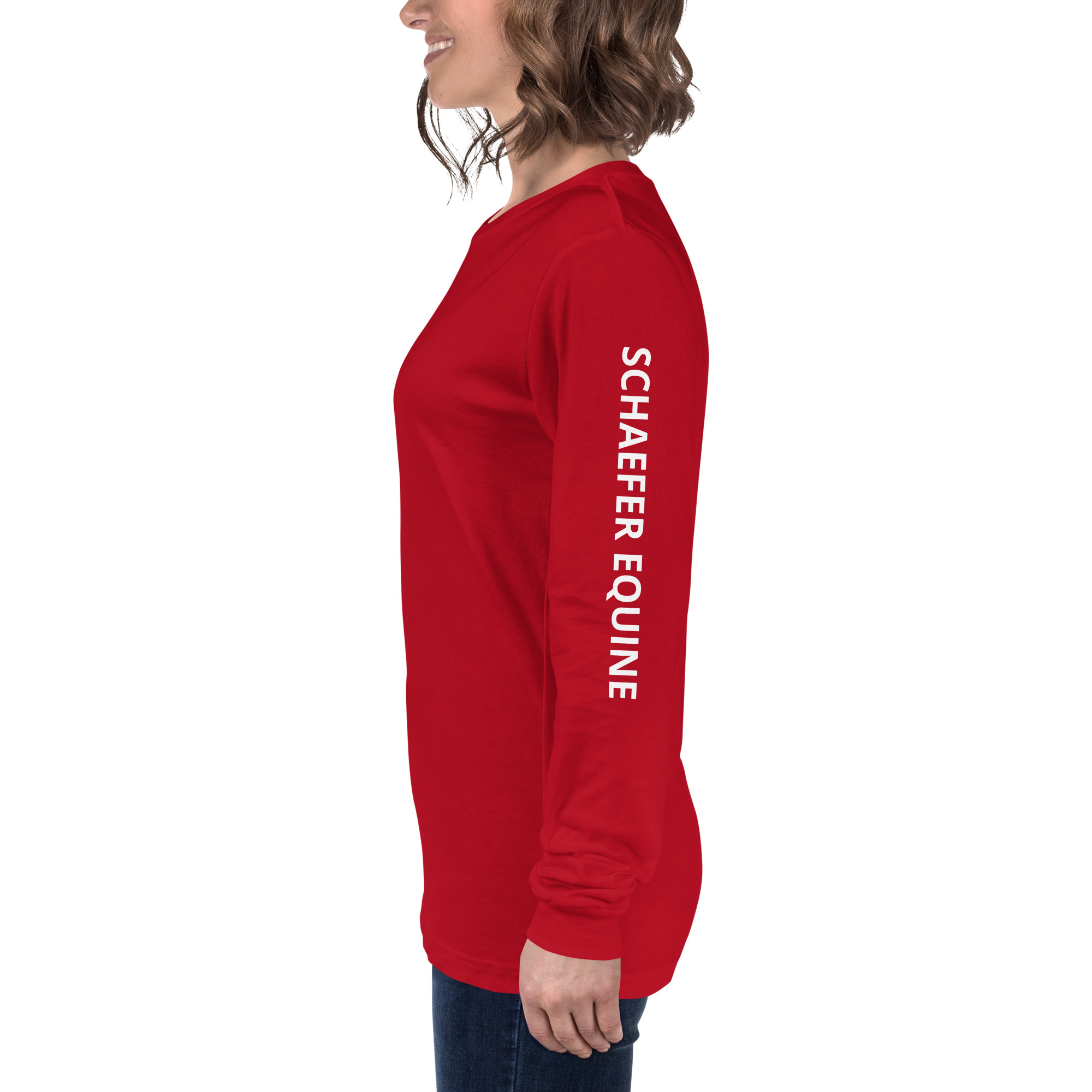 Unisex Long Sleeve Tee | Schaefer Equine and Equine Indirect Release® - Image 101