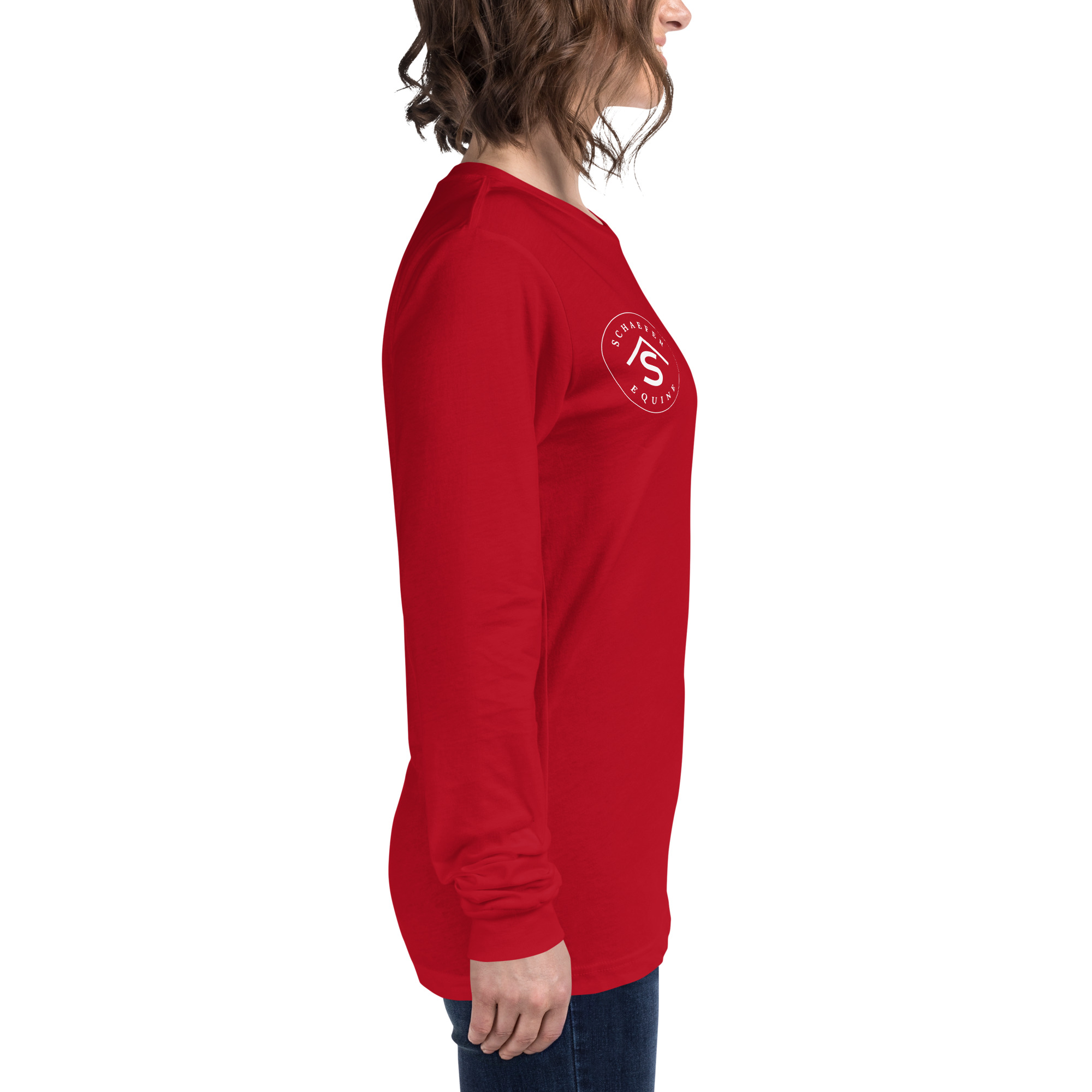 Unisex Long Sleeve Tee | Schaefer Equine and Equine Indirect Release® - Image 133