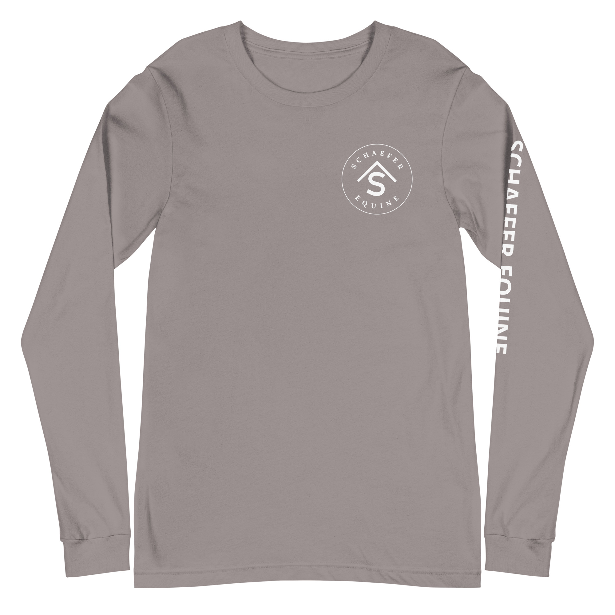 Unisex Long Sleeve Tee | Schaefer Equine and Equine Indirect Release® - Image 187