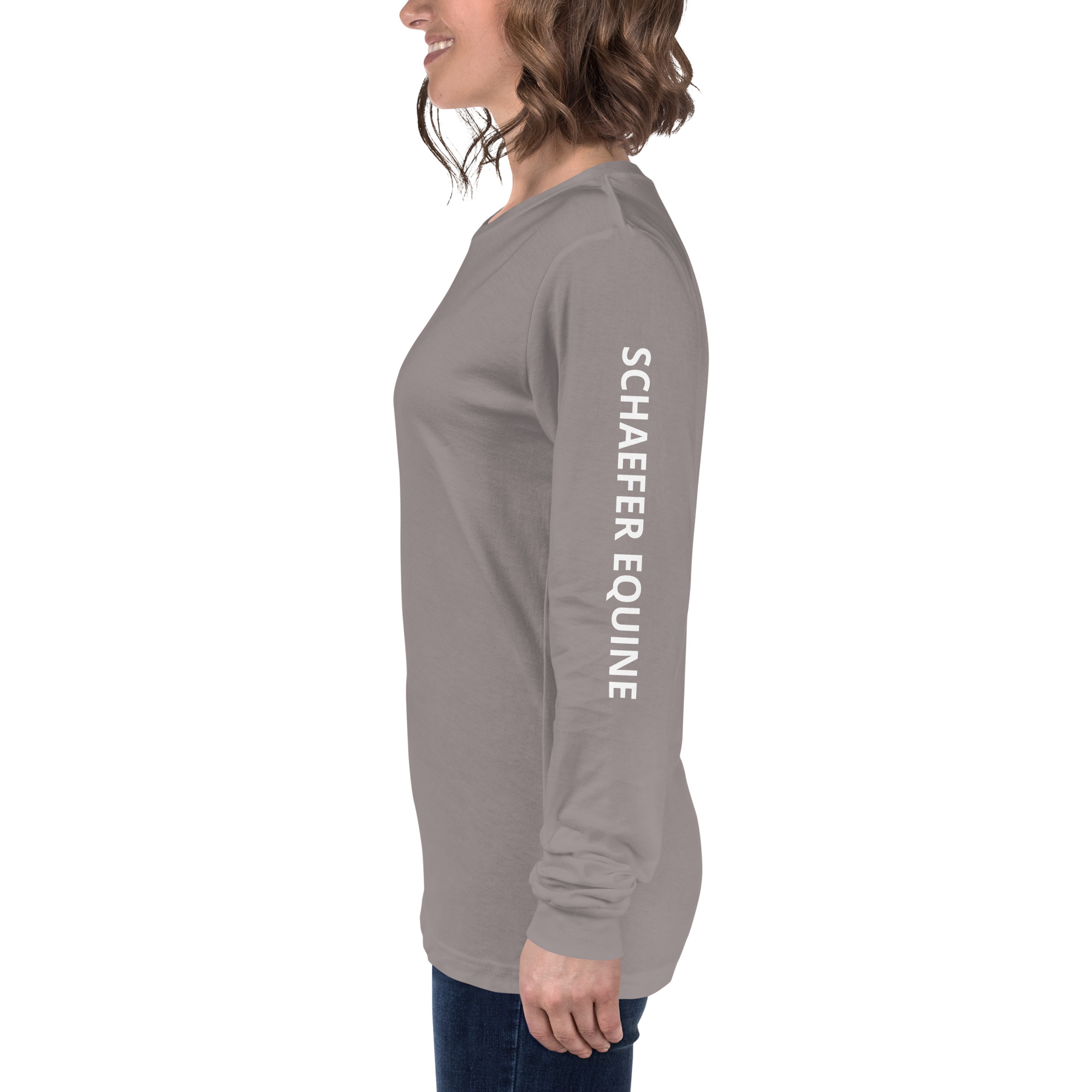Unisex Long Sleeve Tee | Schaefer Equine and Equine Indirect Release® - Image 109