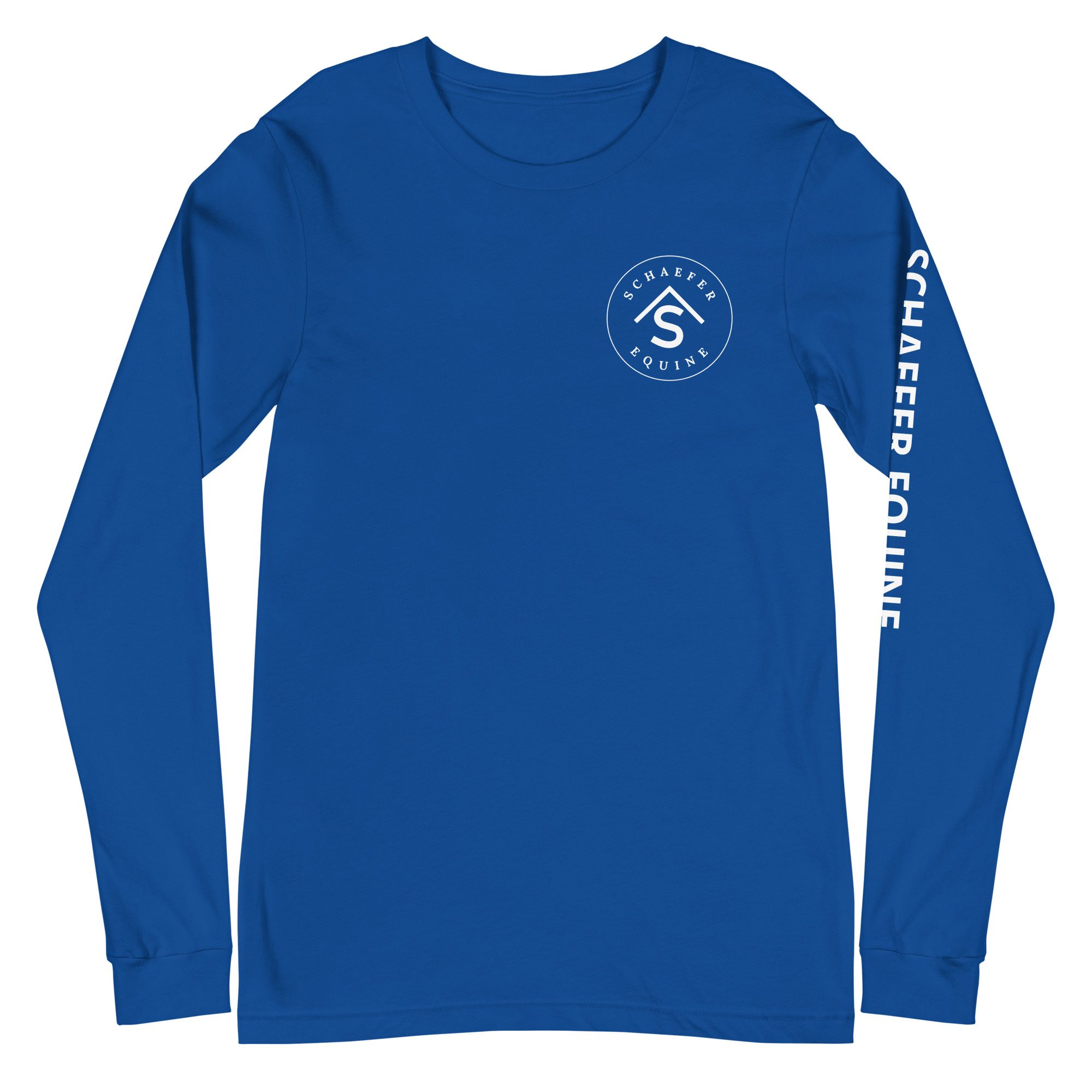 Unisex Long Sleeve Tee | Schaefer Equine and Equine Indirect Release® - Image 177