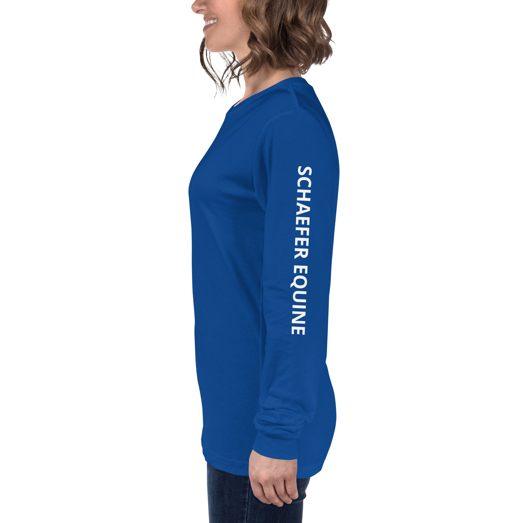 Unisex Long Sleeve Tee | Schaefer Equine and Equine Indirect Release® - Image 104
