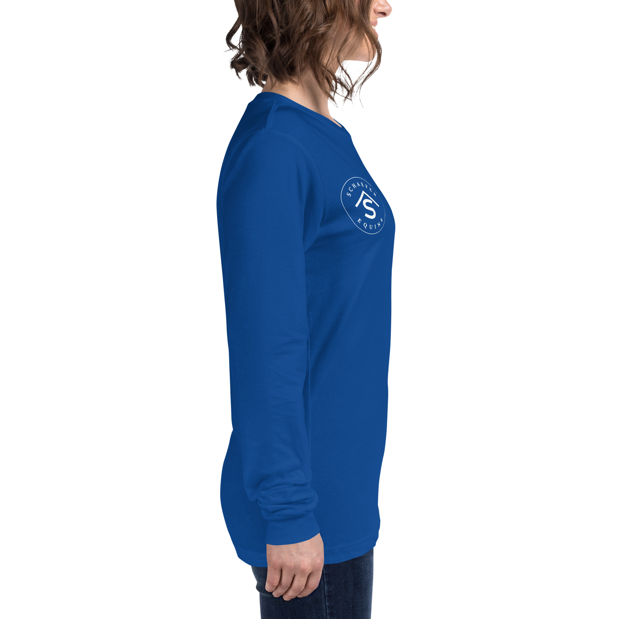 Unisex Long Sleeve Tee | Schaefer Equine and Equine Indirect Release® - Image 136