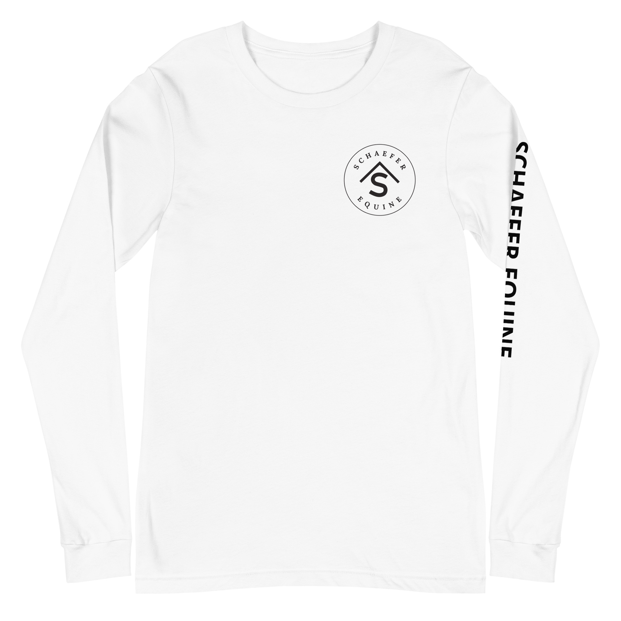 Unisex Long Sleeve Tee | Schaefer Equine and Equine Indirect Release® - Image 195