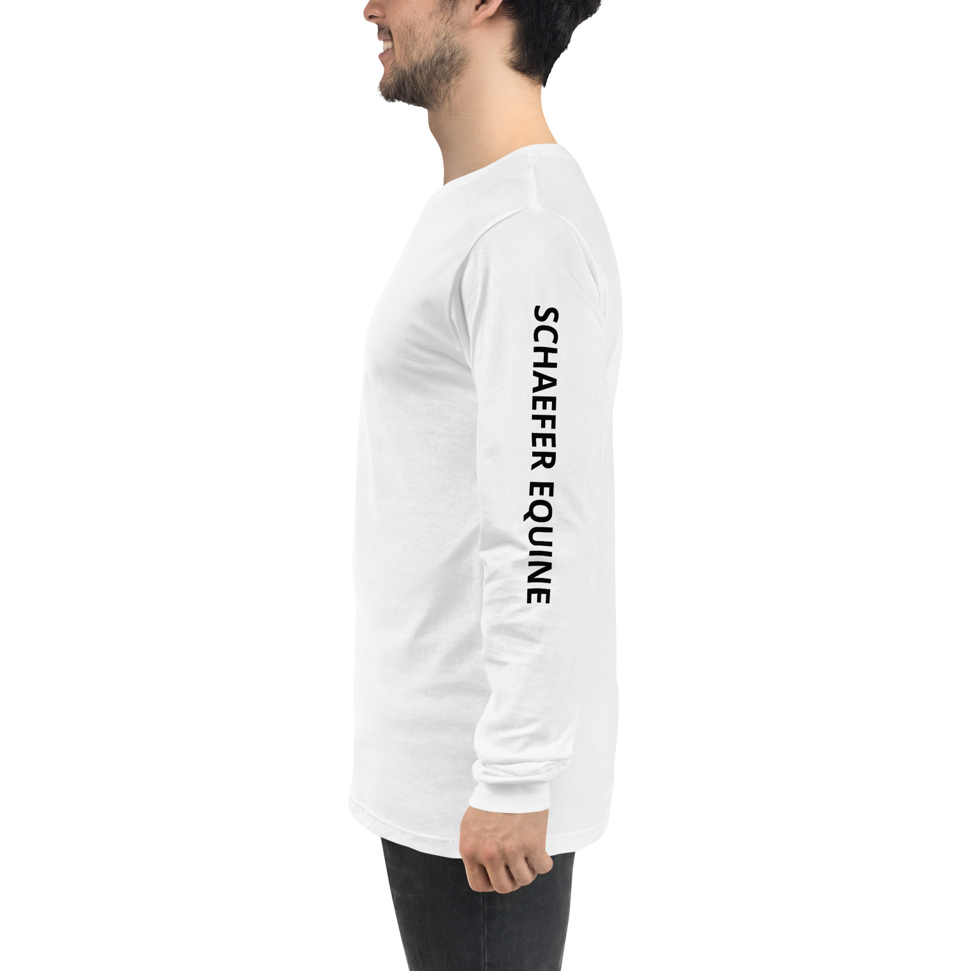 Unisex Long Sleeve Tee | Schaefer Equine and Equine Indirect Release® - Image 146