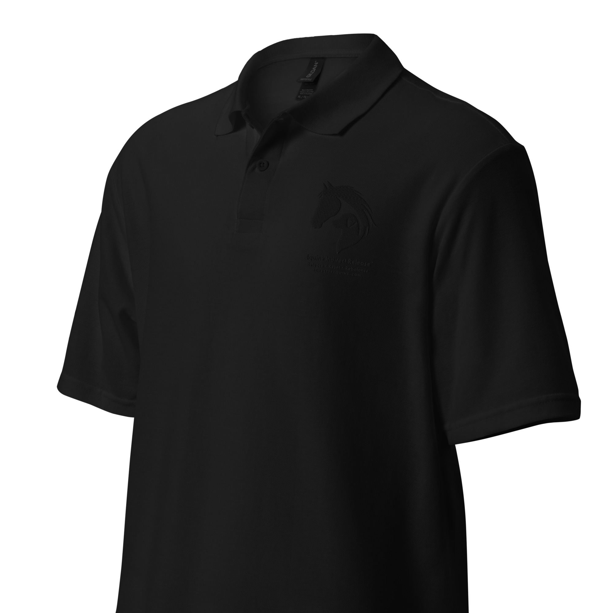 Women's polo shirt | Equine Indirect Release® & Schaefer Equine - Image 7
