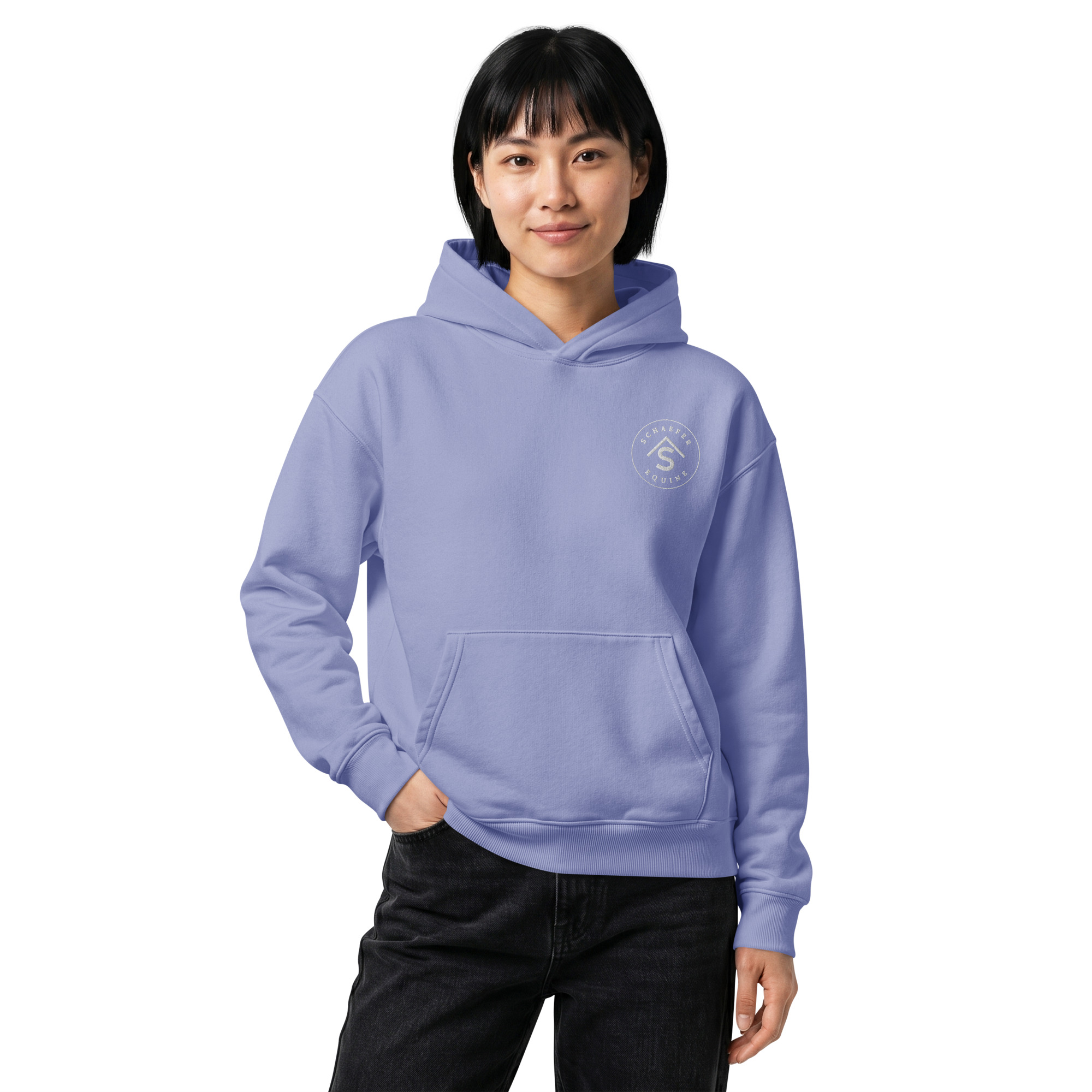 Schaefer Equine & EIR Relaxed Hooded Sweatshirt - Image 44